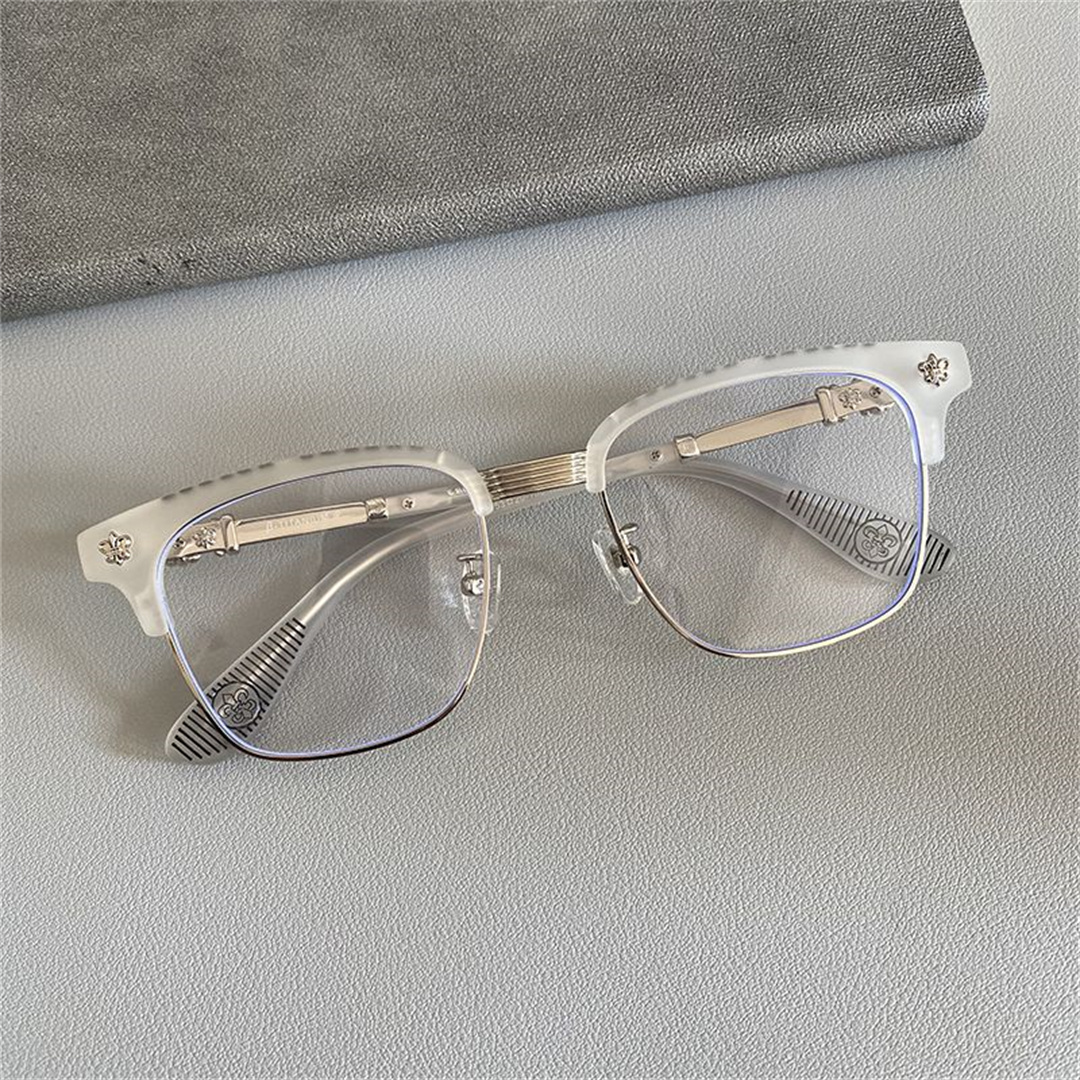 Chrome-hearts/クロエハート メガネ 新品 メガネ アンチブルーライト 同スタイル 男女兼用