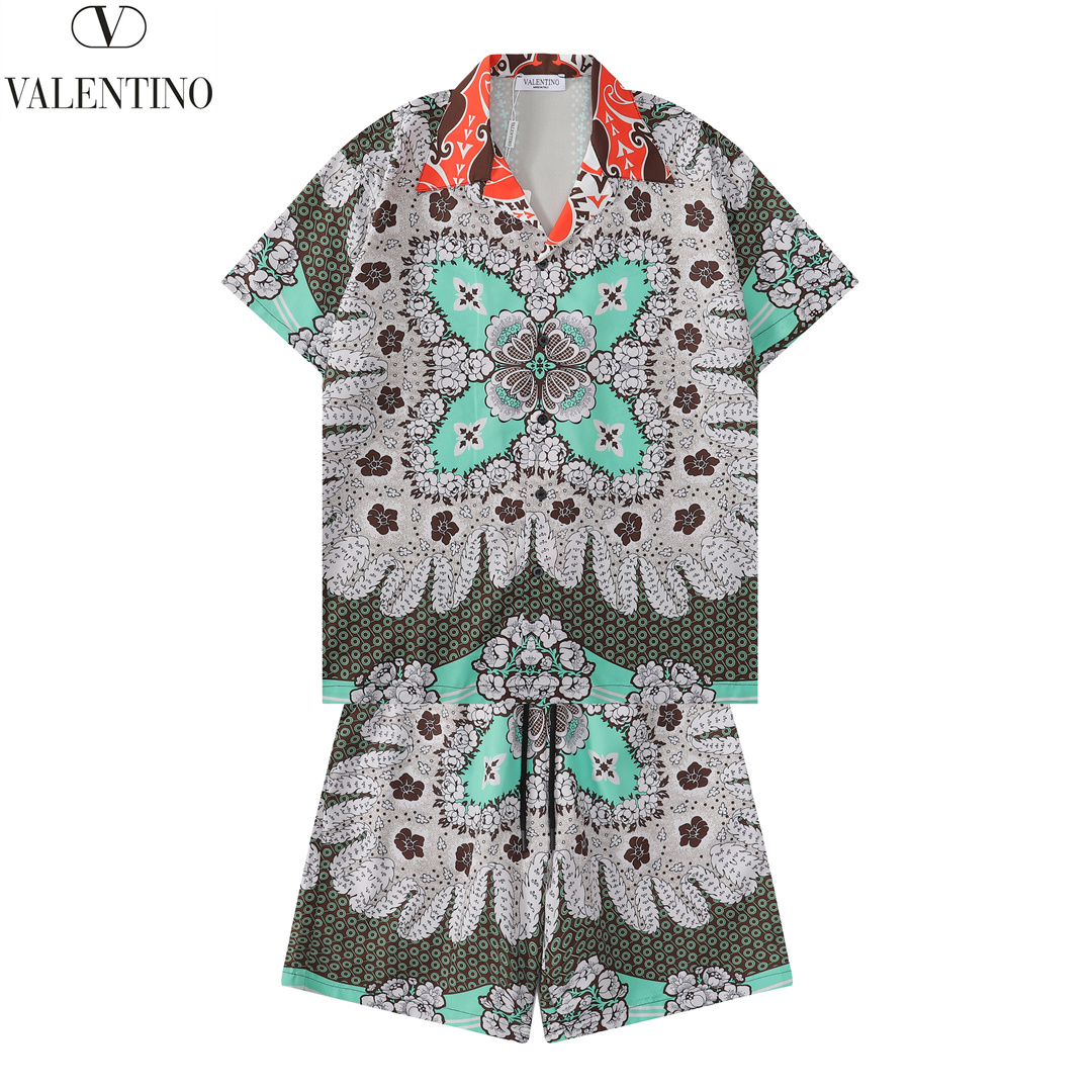 VALENTINO ヴァレンティノ プリント半袖スーツ