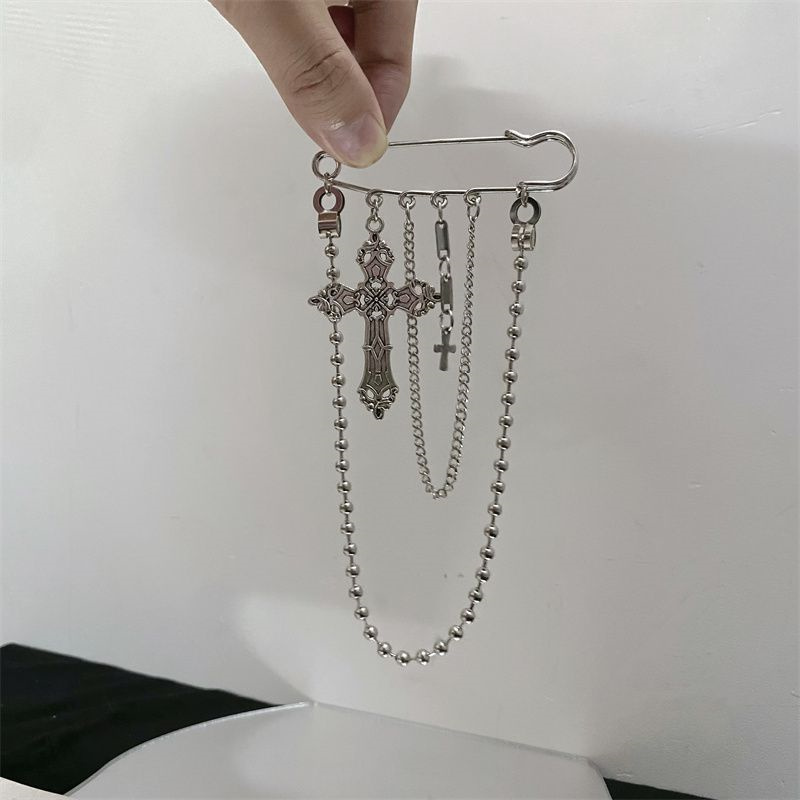 Chrome-hearts/クロエ ハートブローチ クロスブローチピン アクセサリー