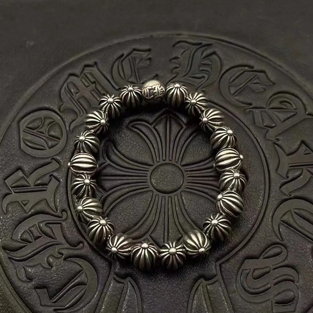 CHROME HEARTS / クロムハーツ レトロ クロス カップル ブレスレット