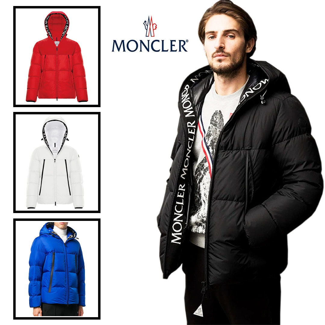 【MONCLER】モンクレール メンズ フード付きダウンジャケット