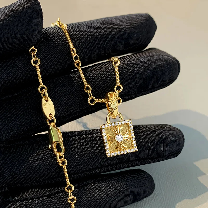 クローム ハート  chrome-hearts  ネックレスカップルヒップホップクロス