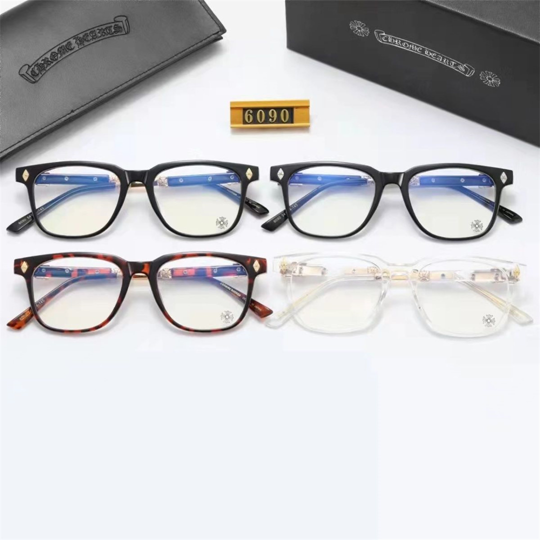 CHROME HEARTS/クロウハートメガネ プレーンミラー