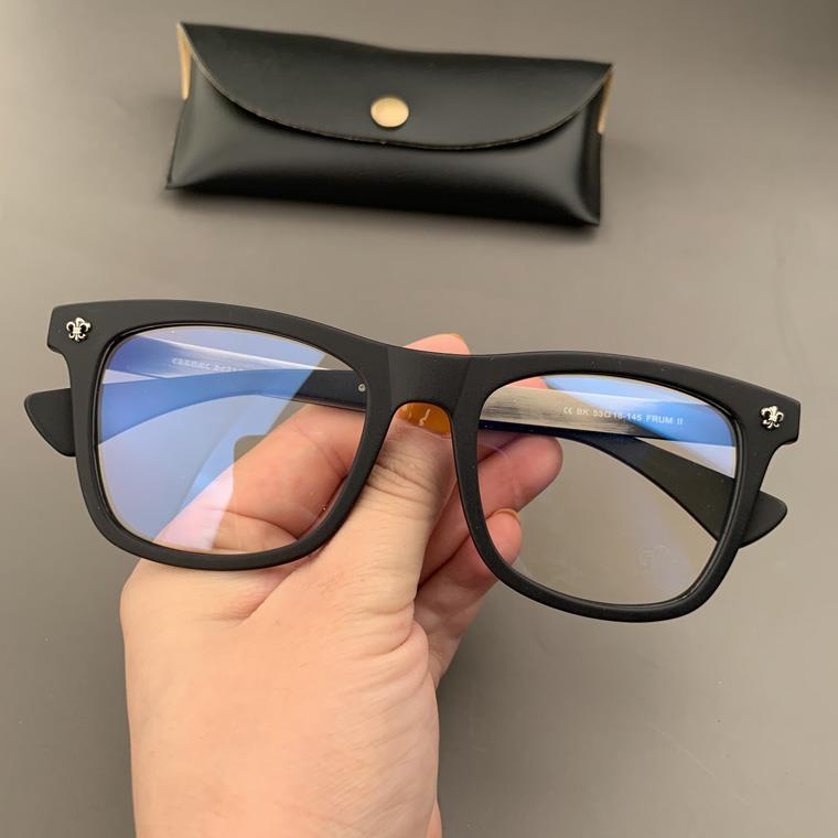 クロムハーツ CHROME HEARTS/ ユニセックス メンズ レディース UVカット アンチブルーライト 紫外線 眼鏡