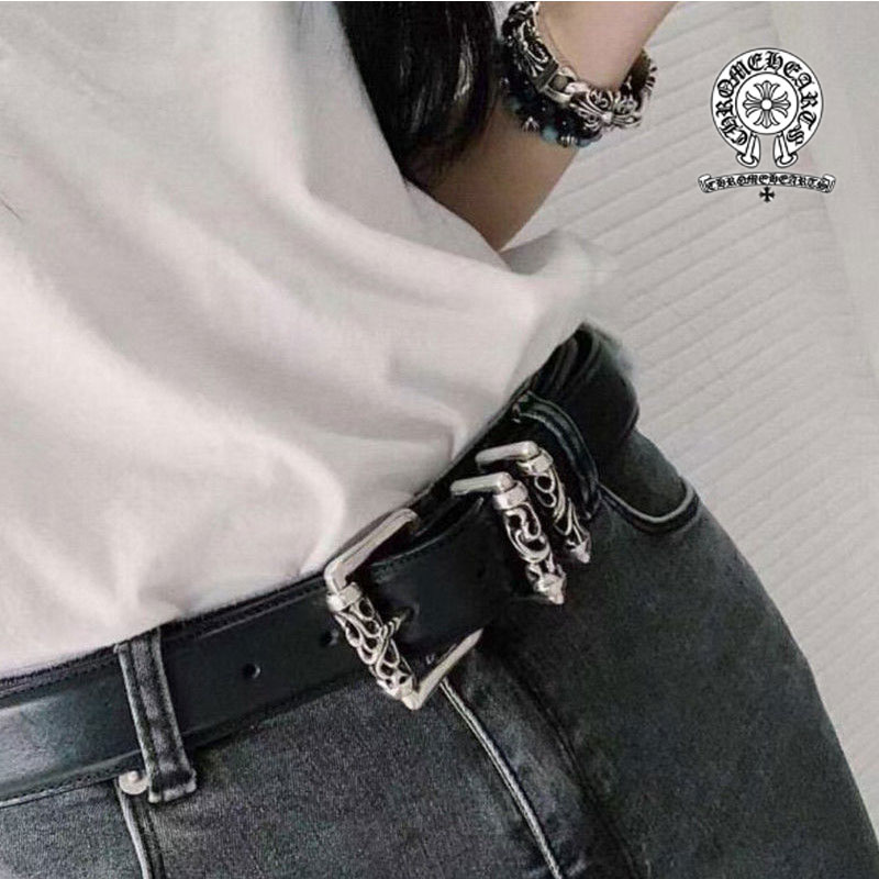 Chrome-hearts/ クロエ ハート パーソナライズドベルト メンズベルト