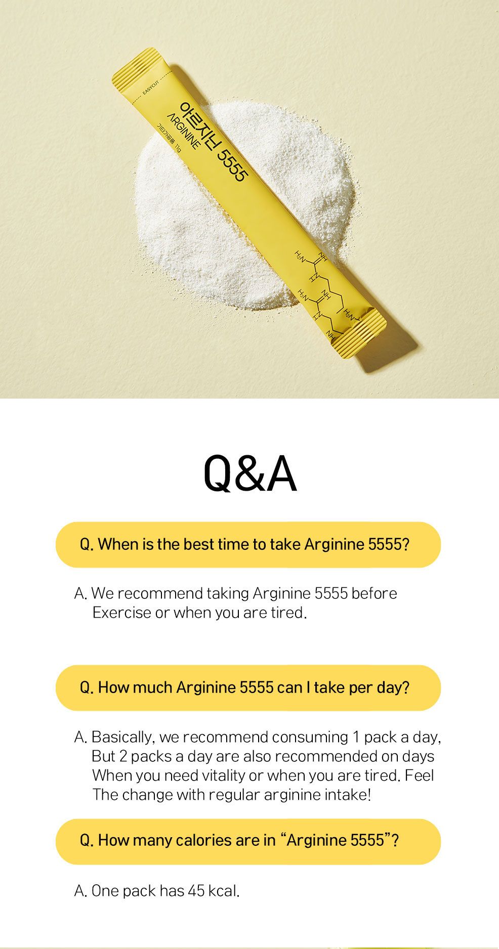 Ariginine 5555 (Made in Korea)