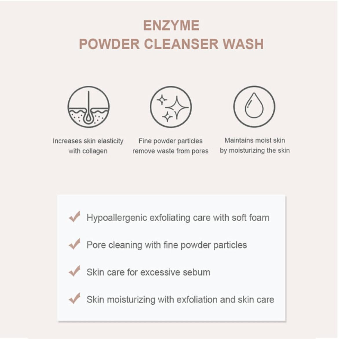 Enzyme Powder Cleanser Wash 80g