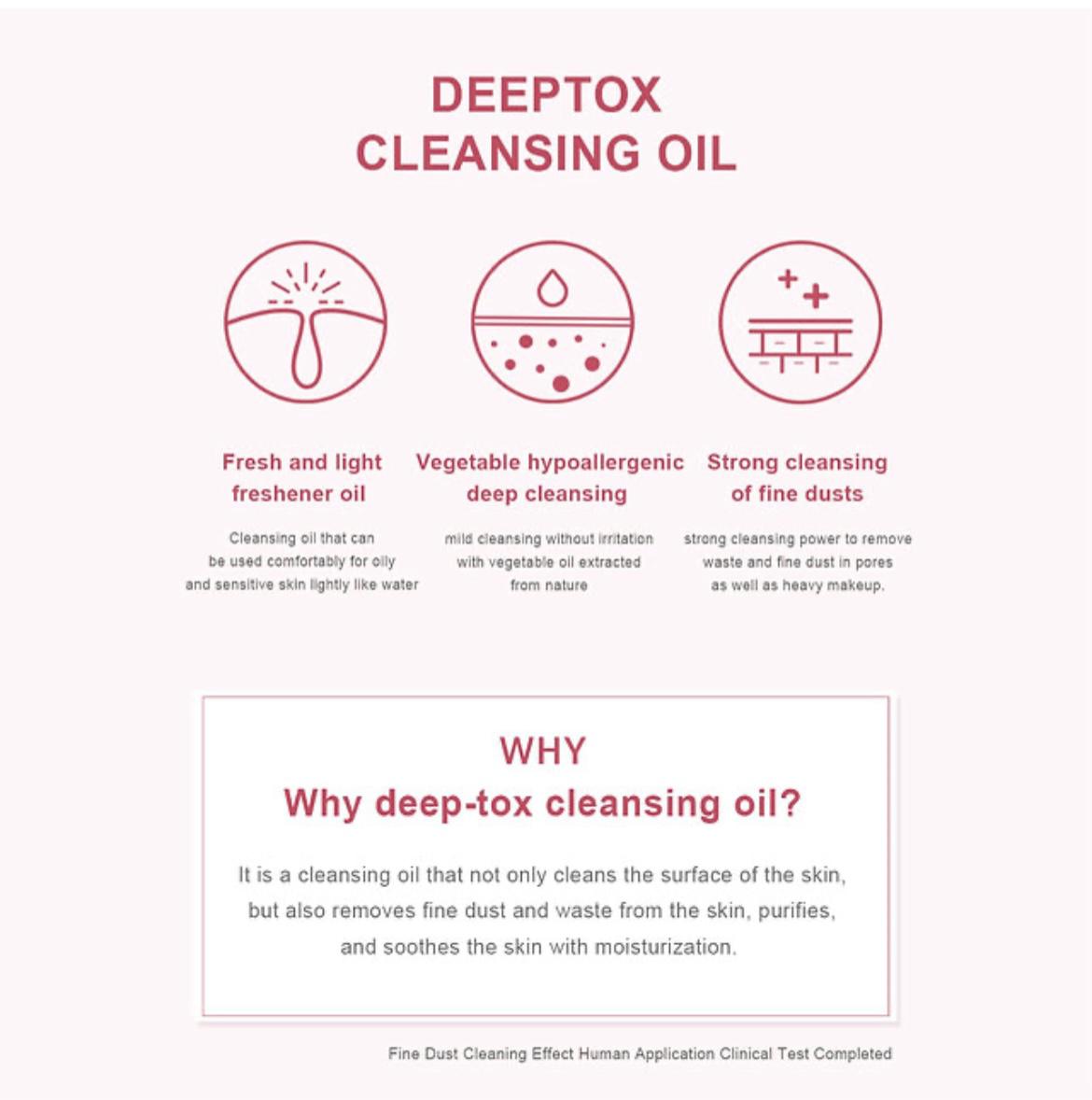 Deeptox Cleansing Oil 200ml 
