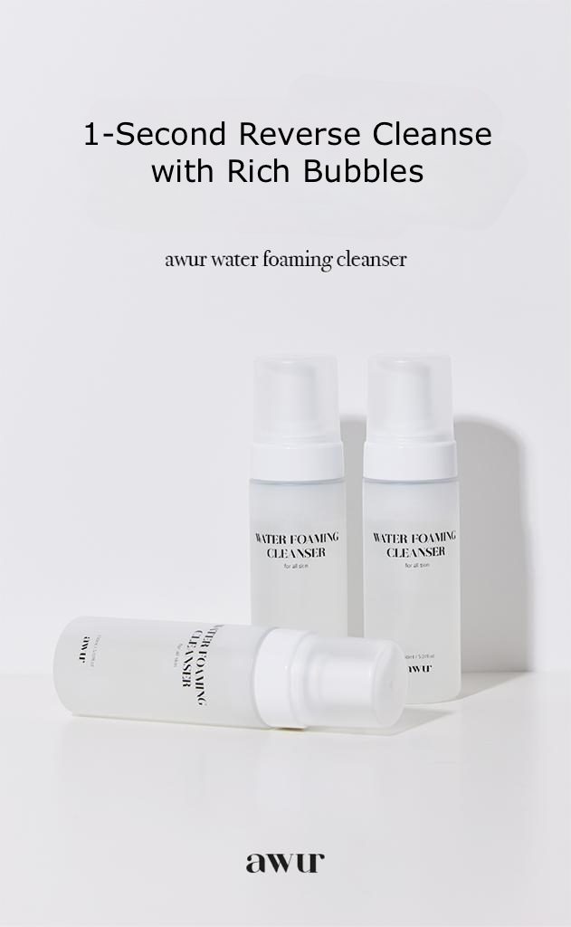 Awur forming water cleanser