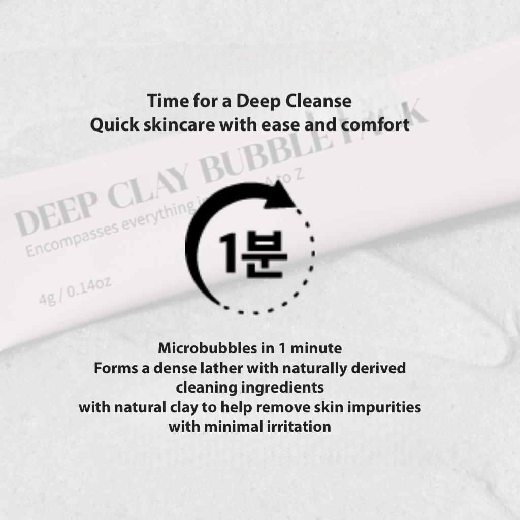 Awur deep clay bubble pack