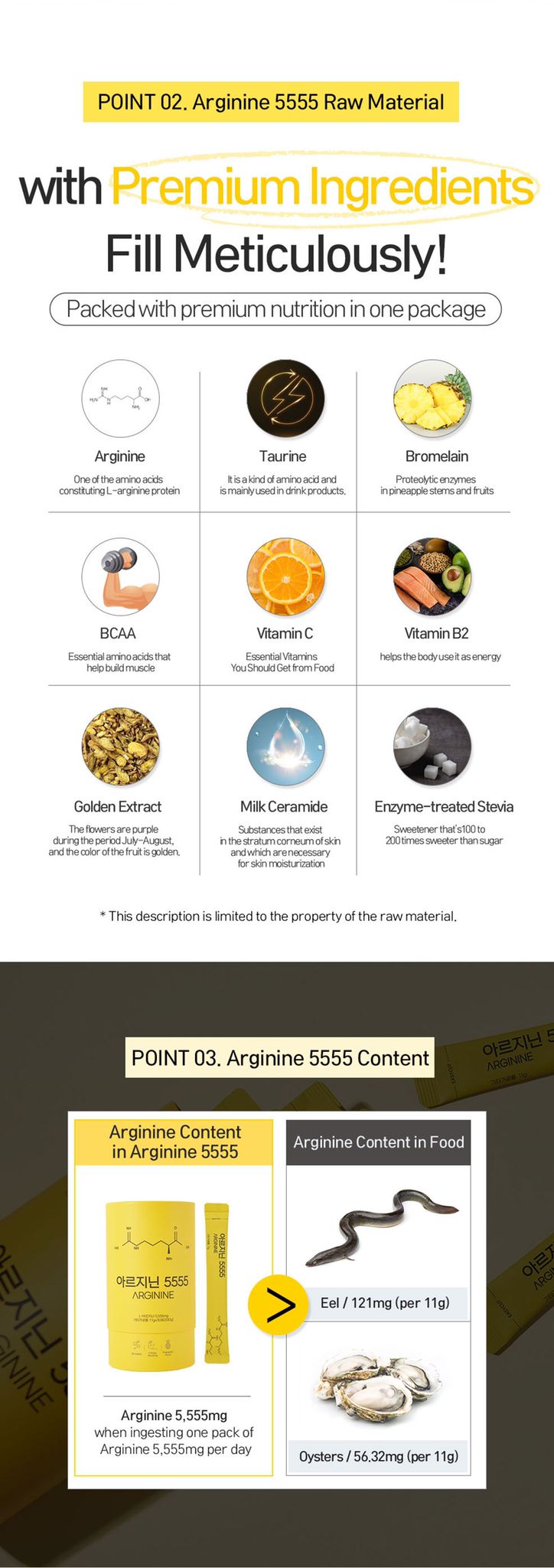 Ariginine 5555 (Made in Korea)