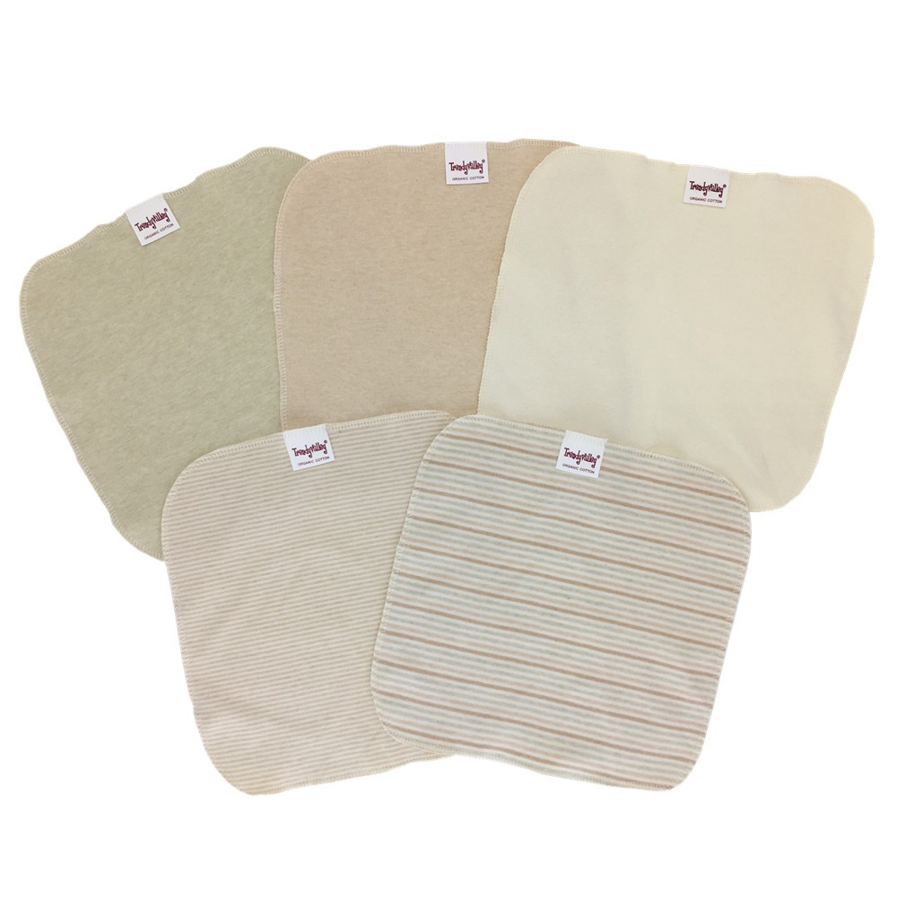 Organic Cotton Baby Wash Handkerchief (3 Pcs)