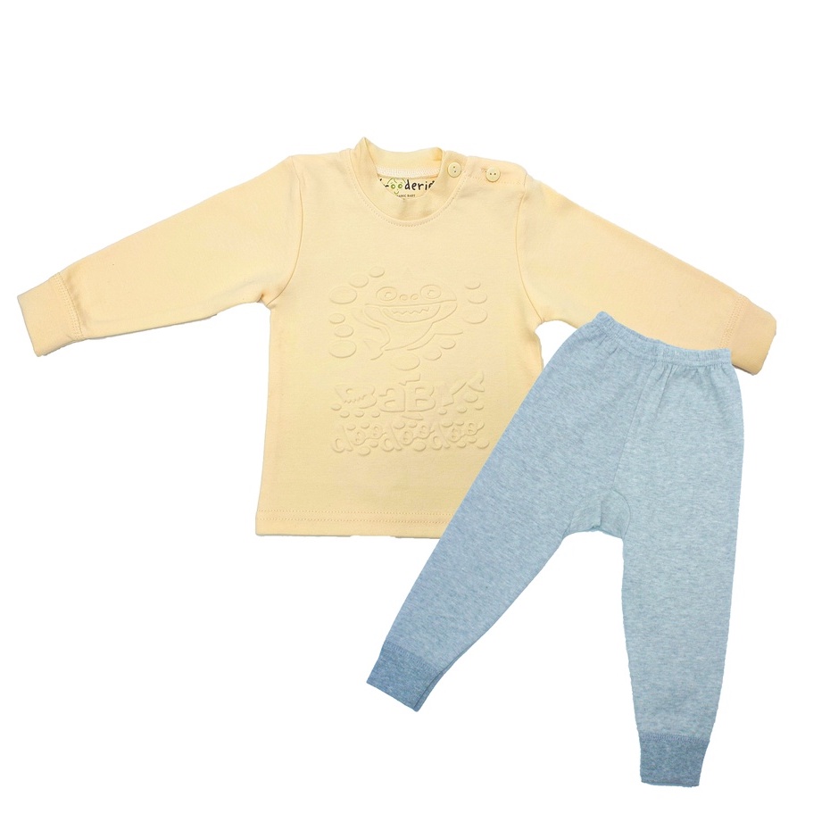 Trendyvalley0-10 Years old Organic Cotton Baby & Kids Long Sleeve & Long Pant Pyjamas SleepWear Pajamas Shark