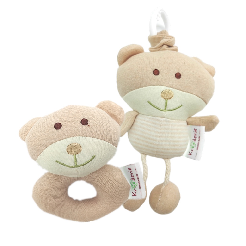 TRENDYVALLEY X KROODERIE Organic Cotton Baby Soft Toys Toy