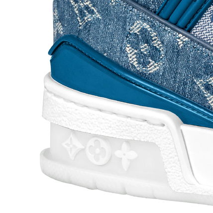 Louis Vuitton スニーカー 新作 LOUIS VUITTON 直営 スニーカー モノグラム LVイニシャル(3)