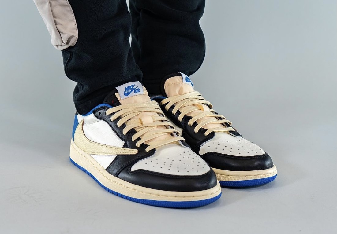 Nike,Travis Scott,fragment Des  低帮「闪电倒钩 AJ1」也要发售了！特殊鞋盒首次曝光！