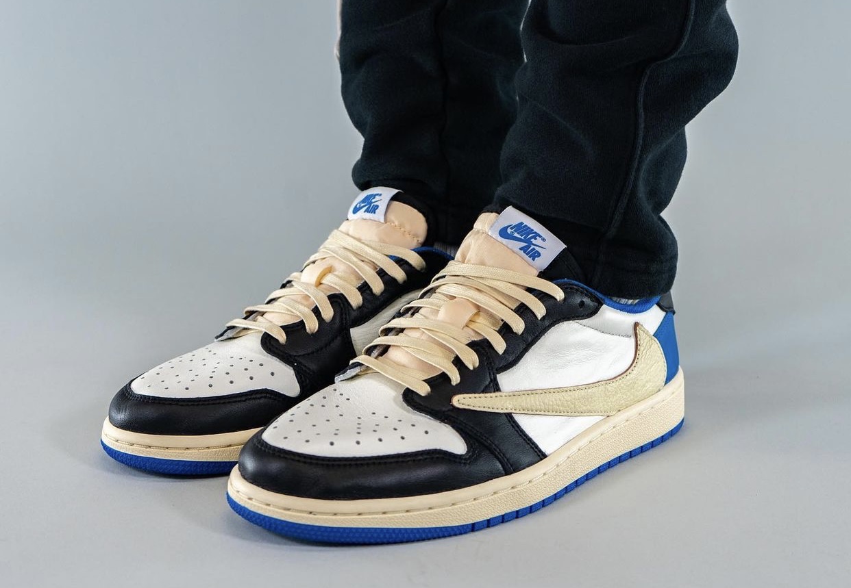 Nike,Travis Scott,fragment Des  低帮「闪电倒钩 AJ1」也要发售了！特殊鞋盒首次曝光！