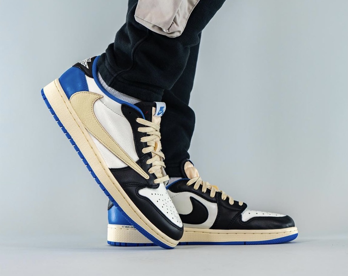 Nike,Travis Scott,fragment Des  低帮「闪电倒钩 AJ1」也要发售了！特殊鞋盒首次曝光！