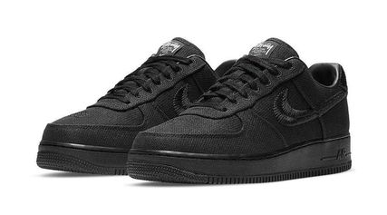 Nike スニーカー STUSSY &times; NIKE AIR FORCE 1 LOW "TRIPLE BLACK"