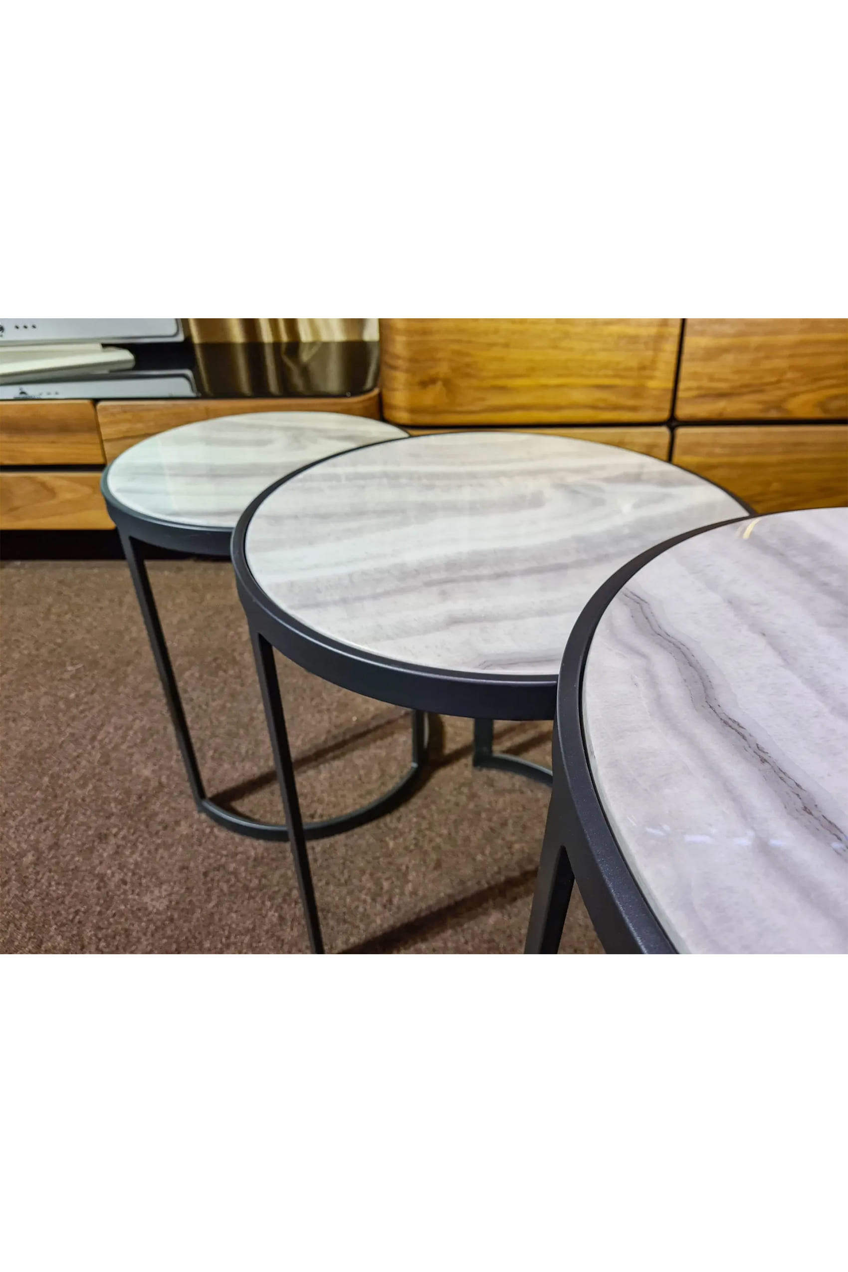 Zonis Nesting Marble Coffee Table