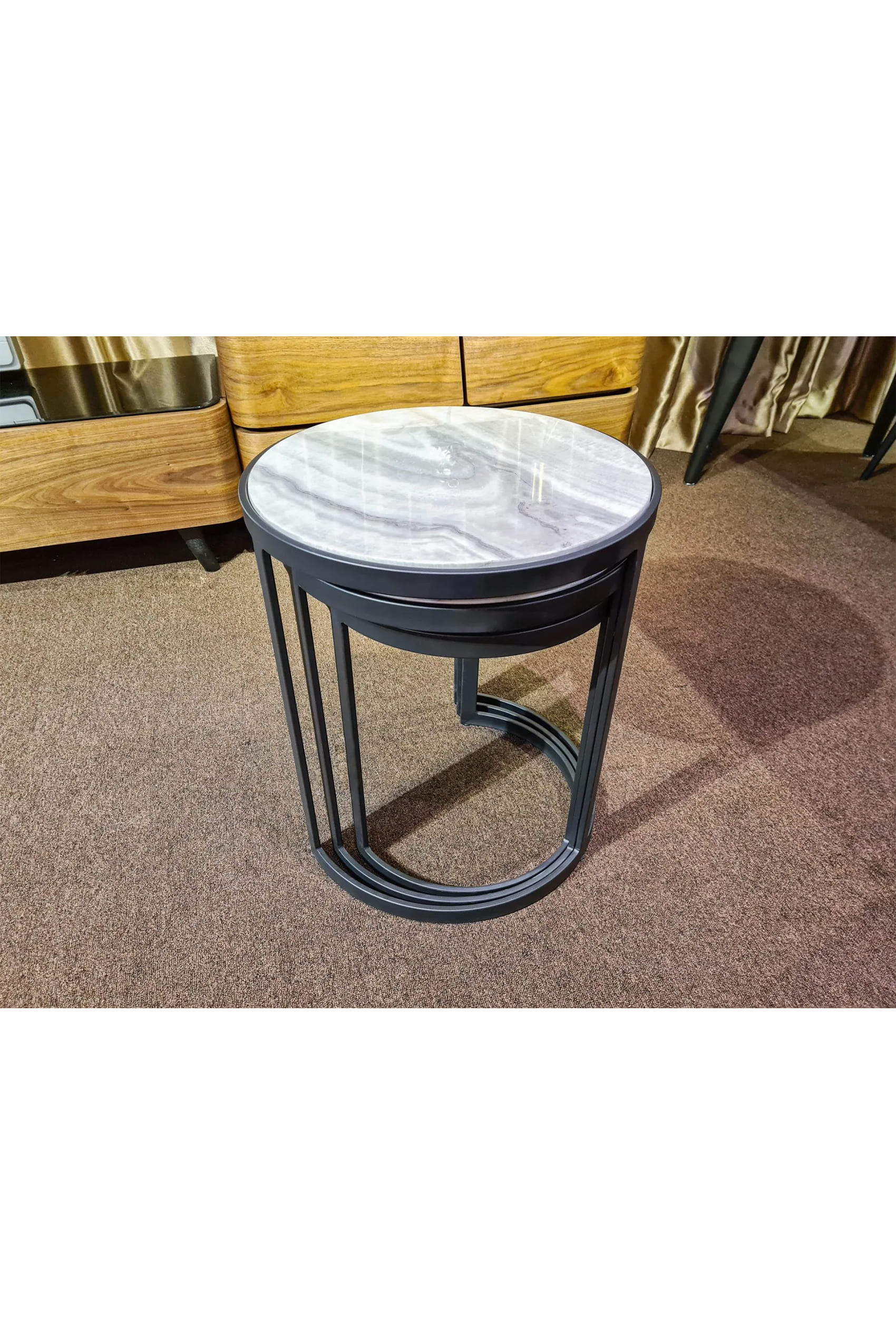 Zonis Nesting Marble Coffee Table