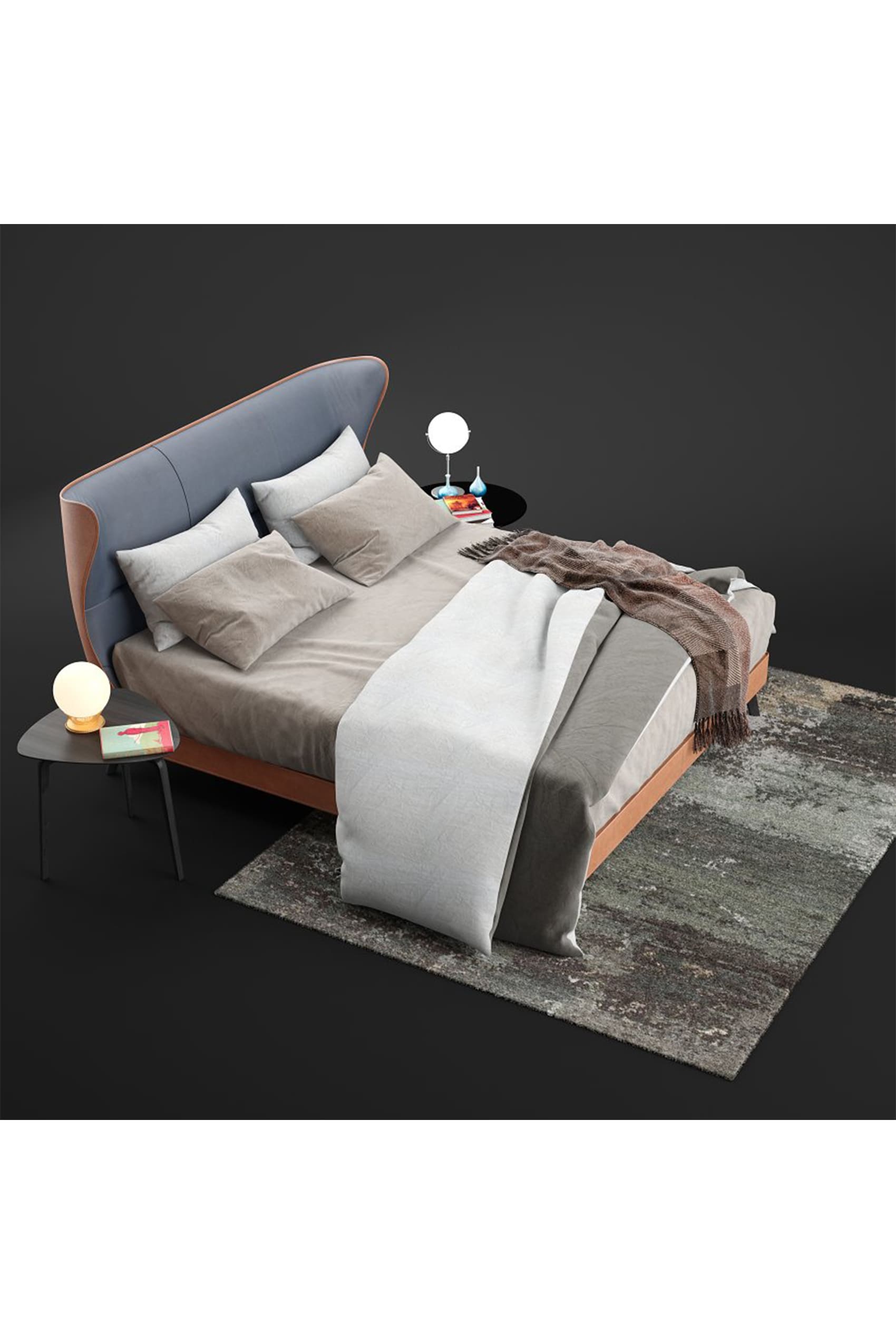 Lurano Designer Bed Frame