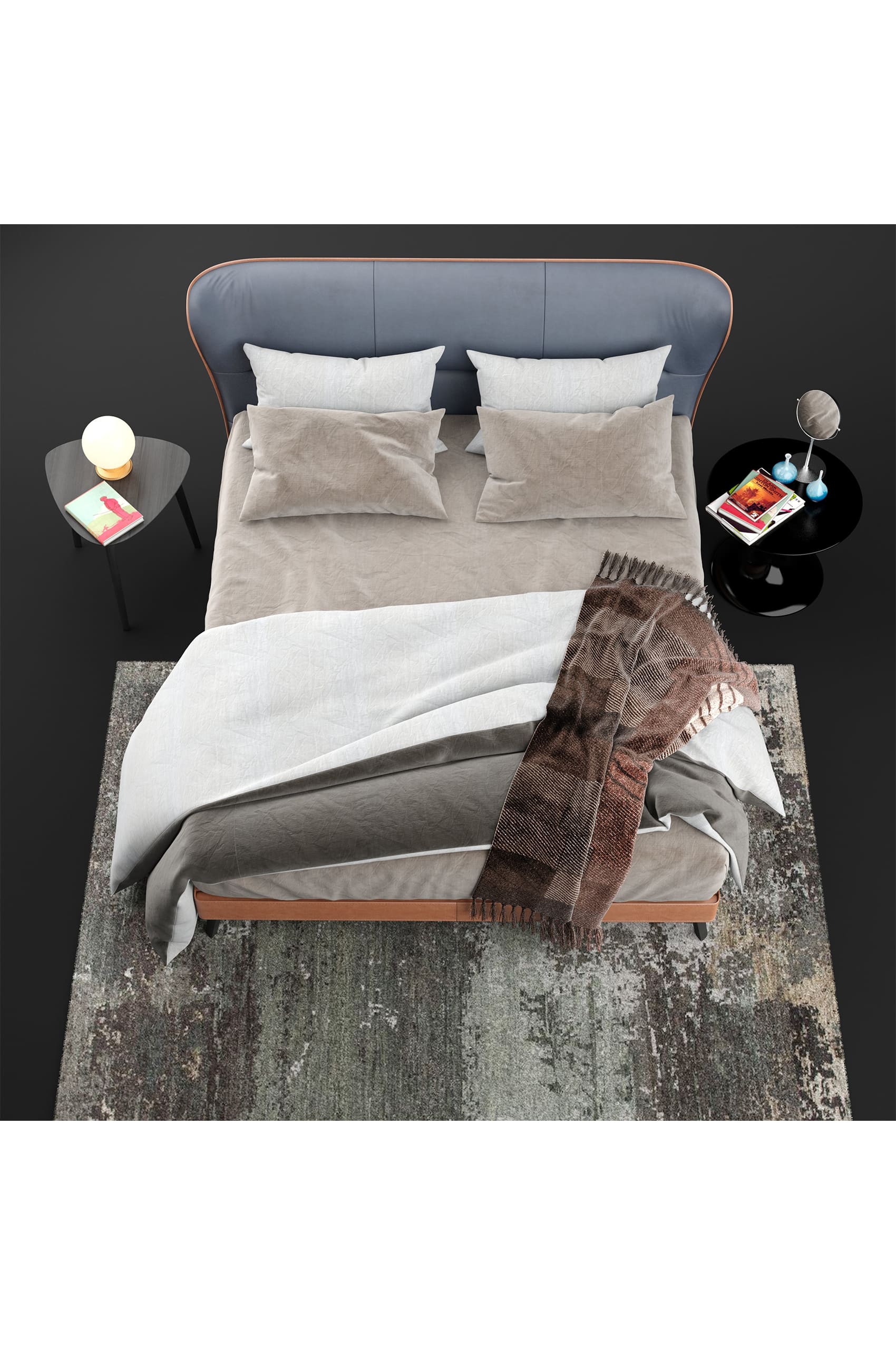 Lurano Designer Bed Frame