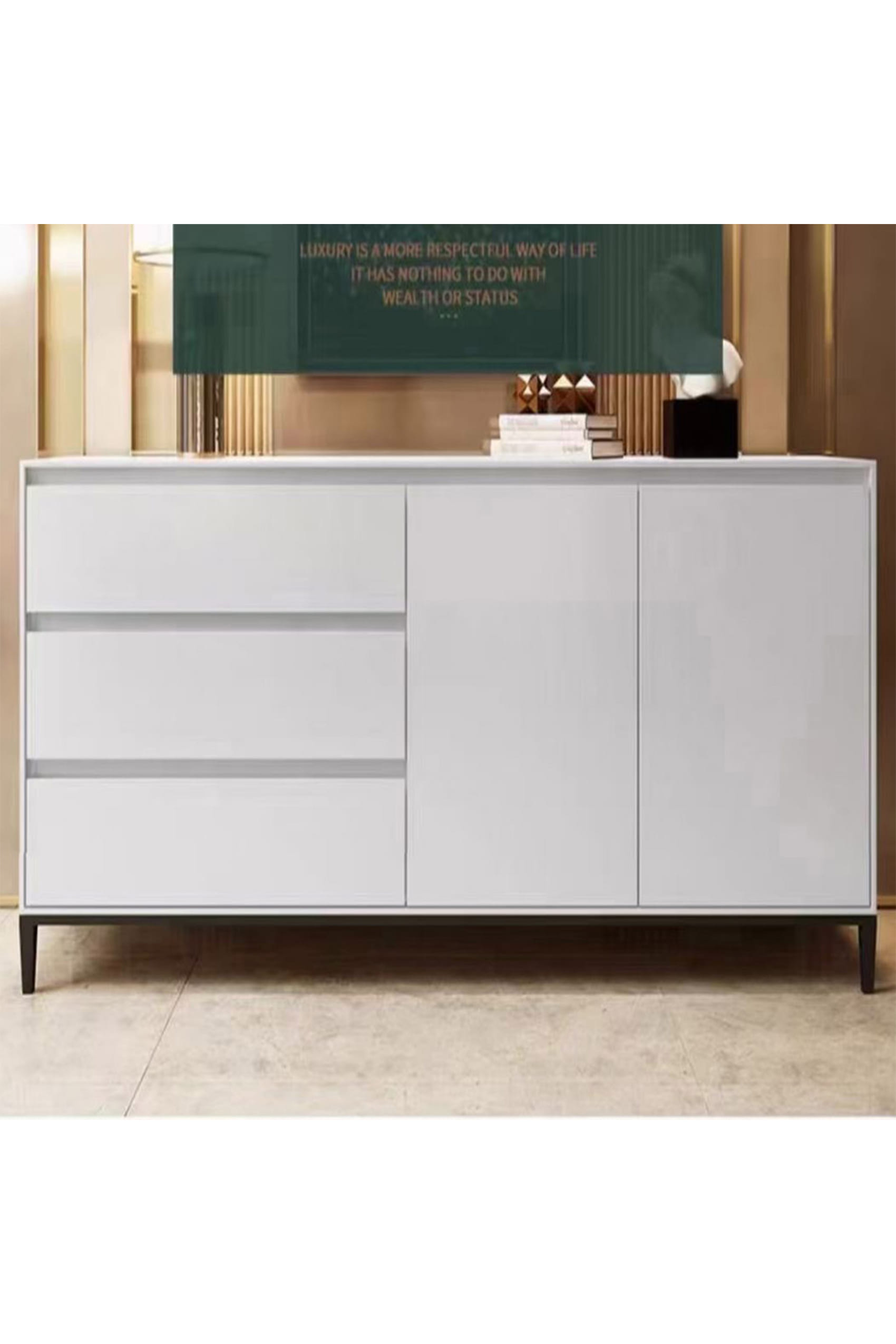 Posen 2 Door 3 Drawer Multipurpose Cabinet