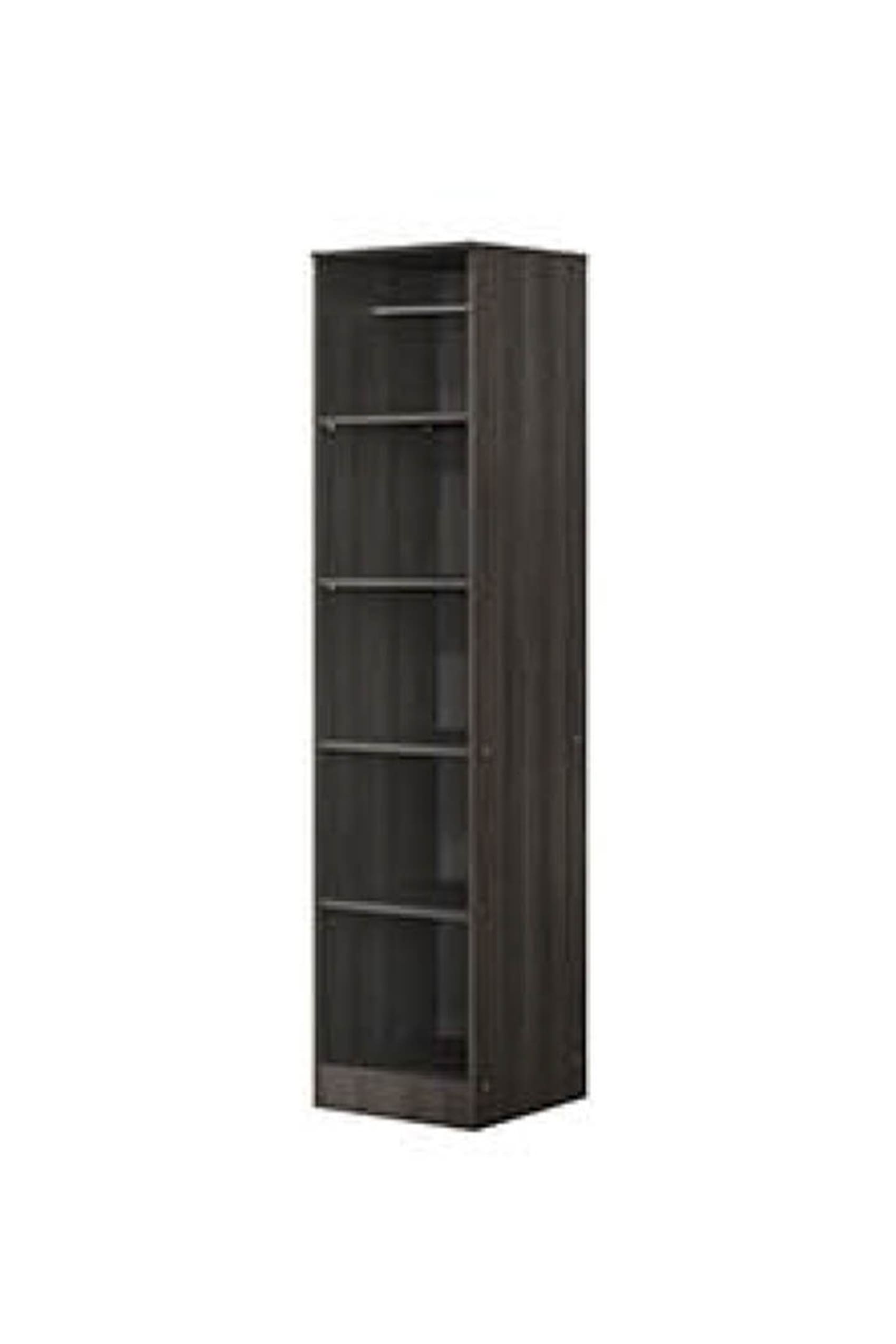 Jacob Walnut 1 Door Wardrobe