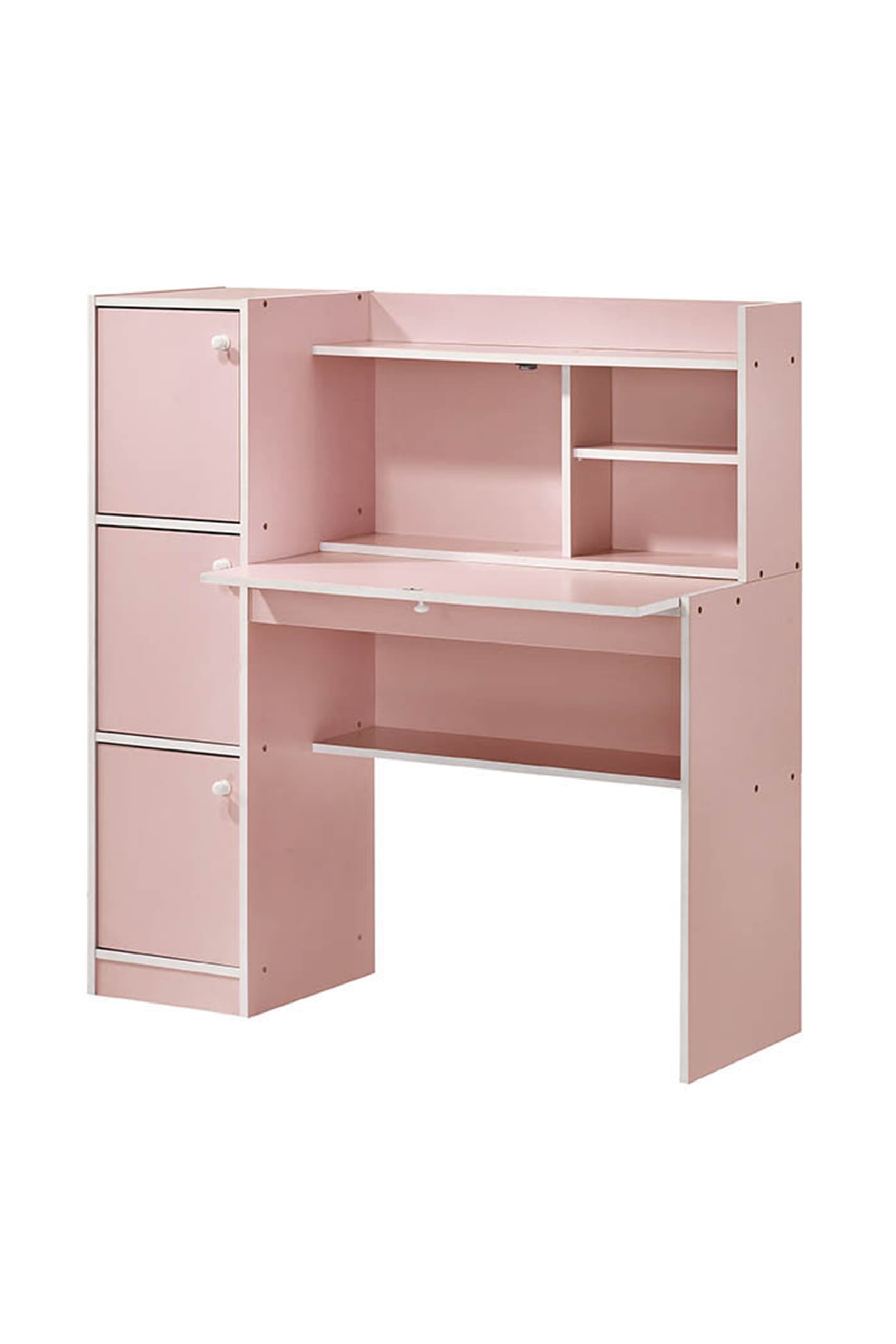 Pink Children Office Table