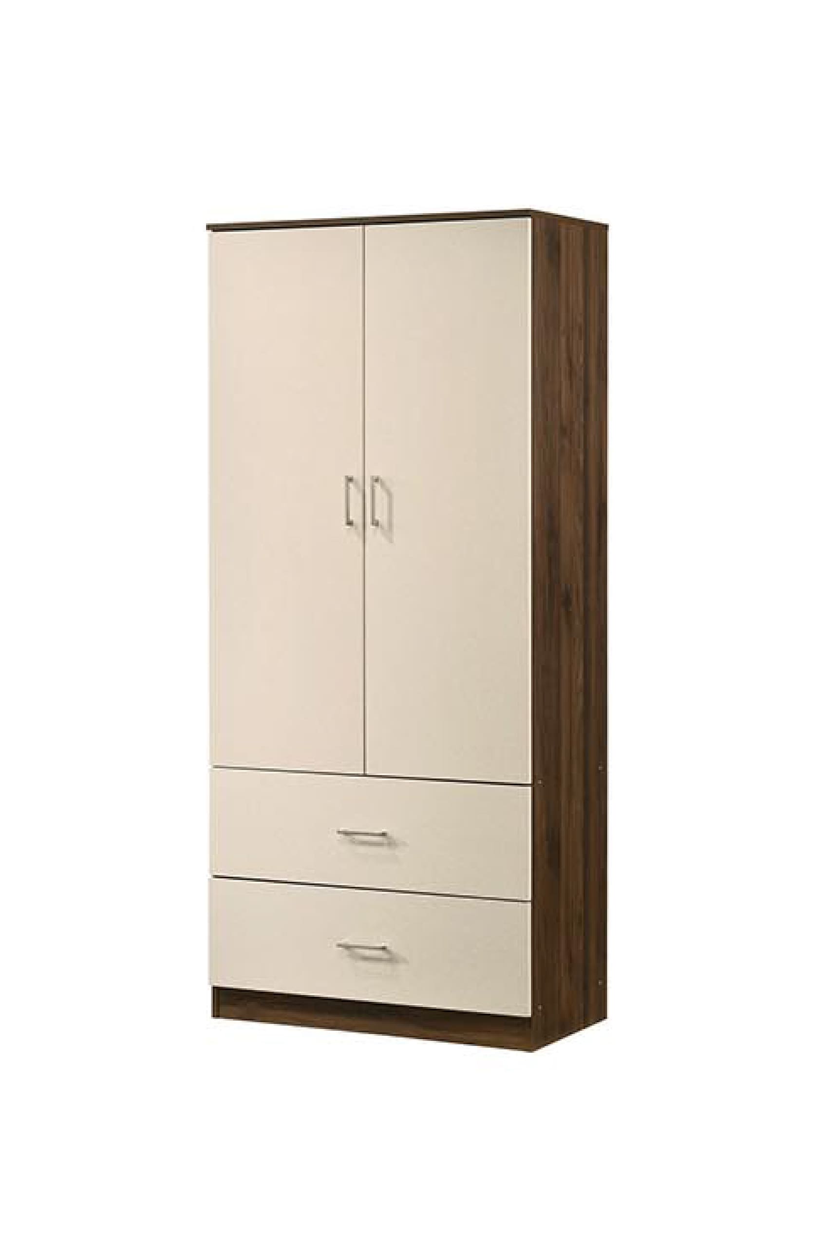 Jacob 2 Door 2 Drawer Wardrobe