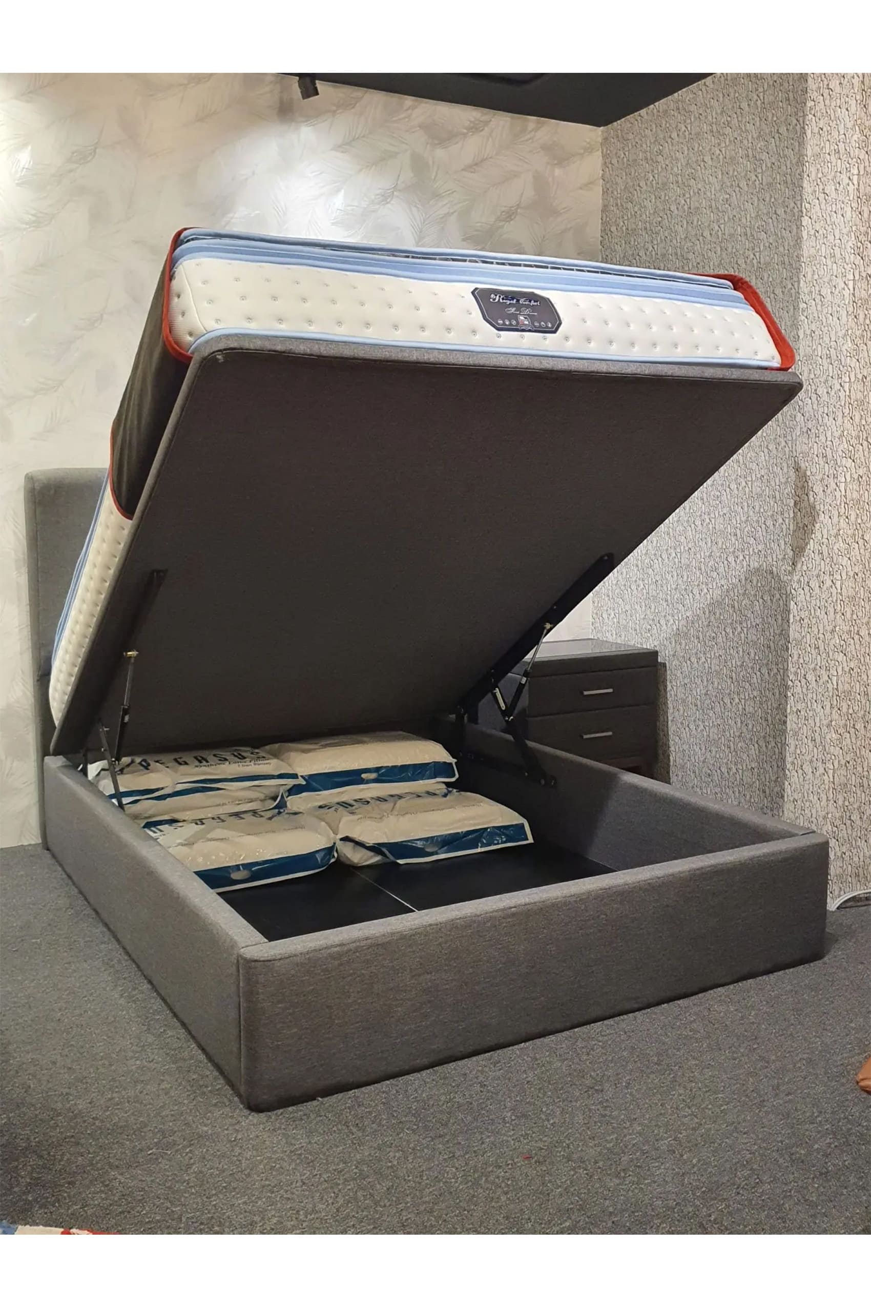 Flavia Storage Bed Frame