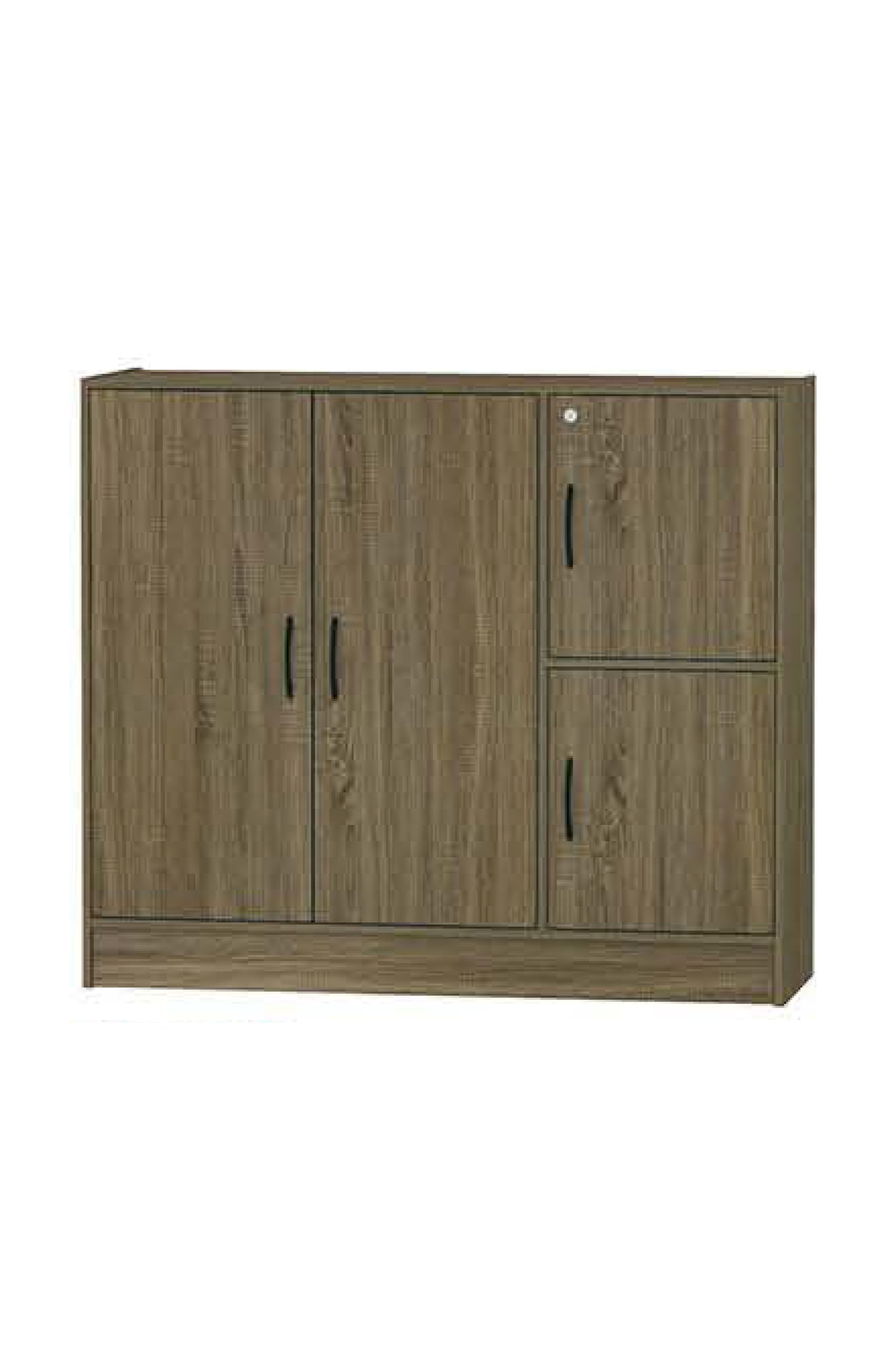 4 Door Wooden Children Multipurpose Cabinet