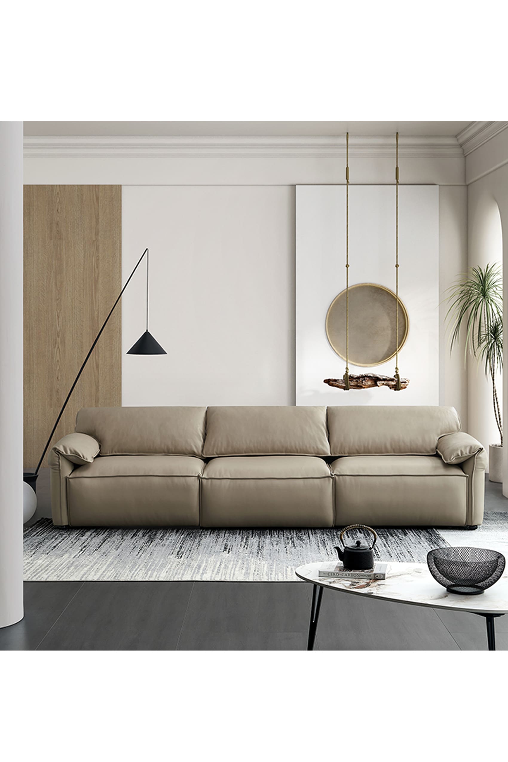 Argusto Leather Multifunction Electric Sofa