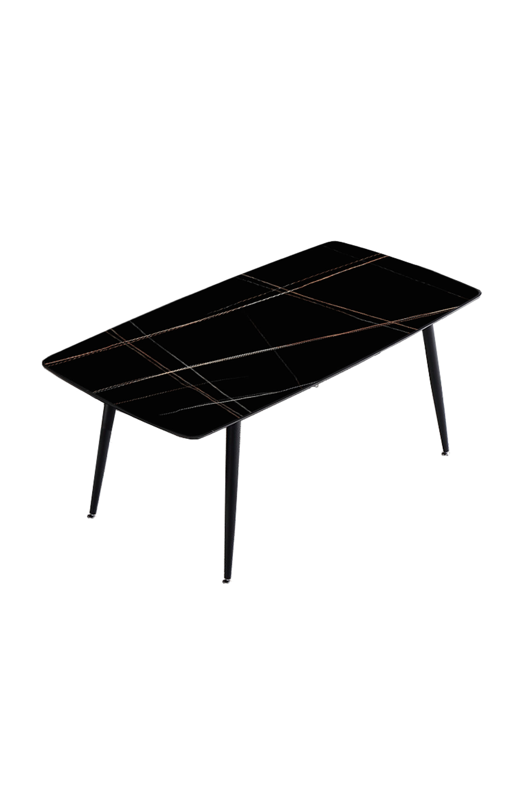 Beto Black Sintered Stone Dining Table