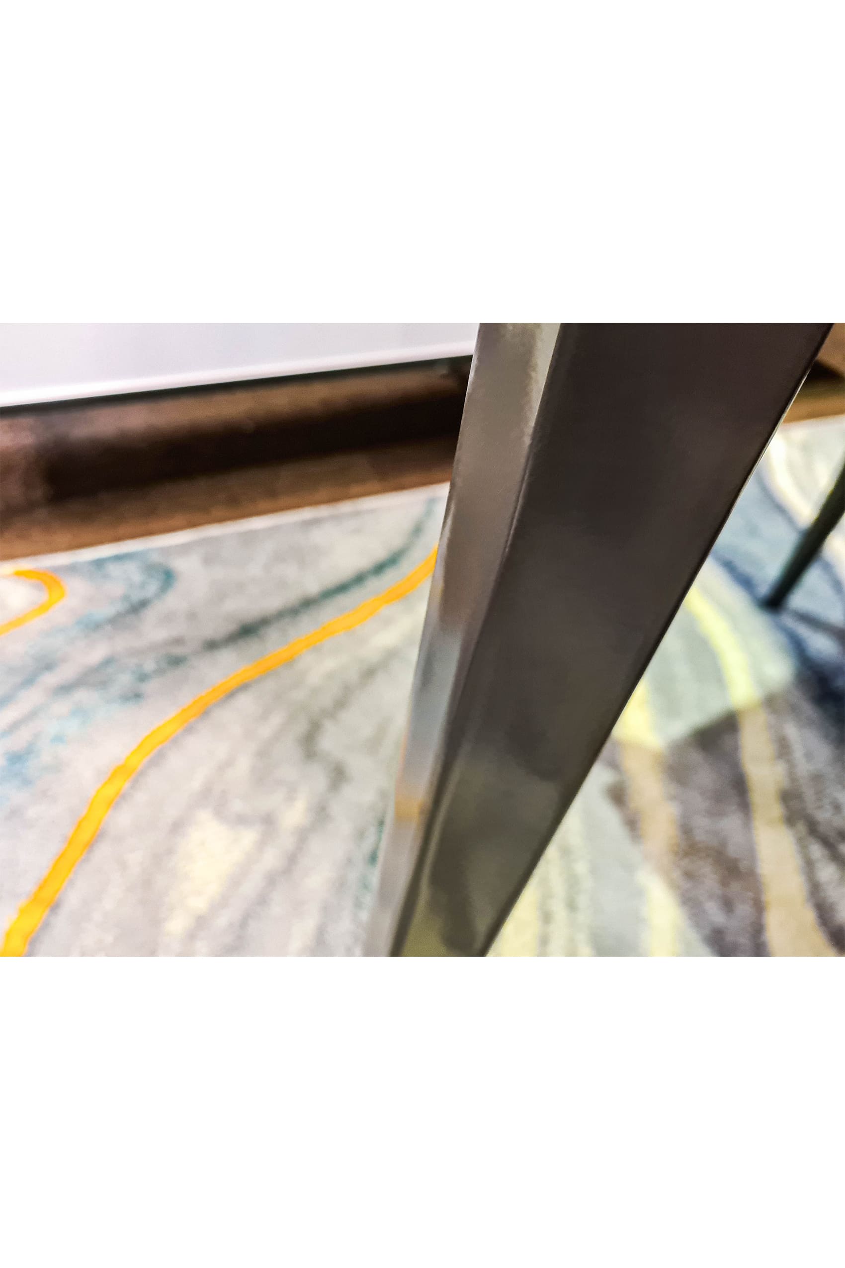 Gallotti Sintered Stone Matt Marquina Gold Dining Table