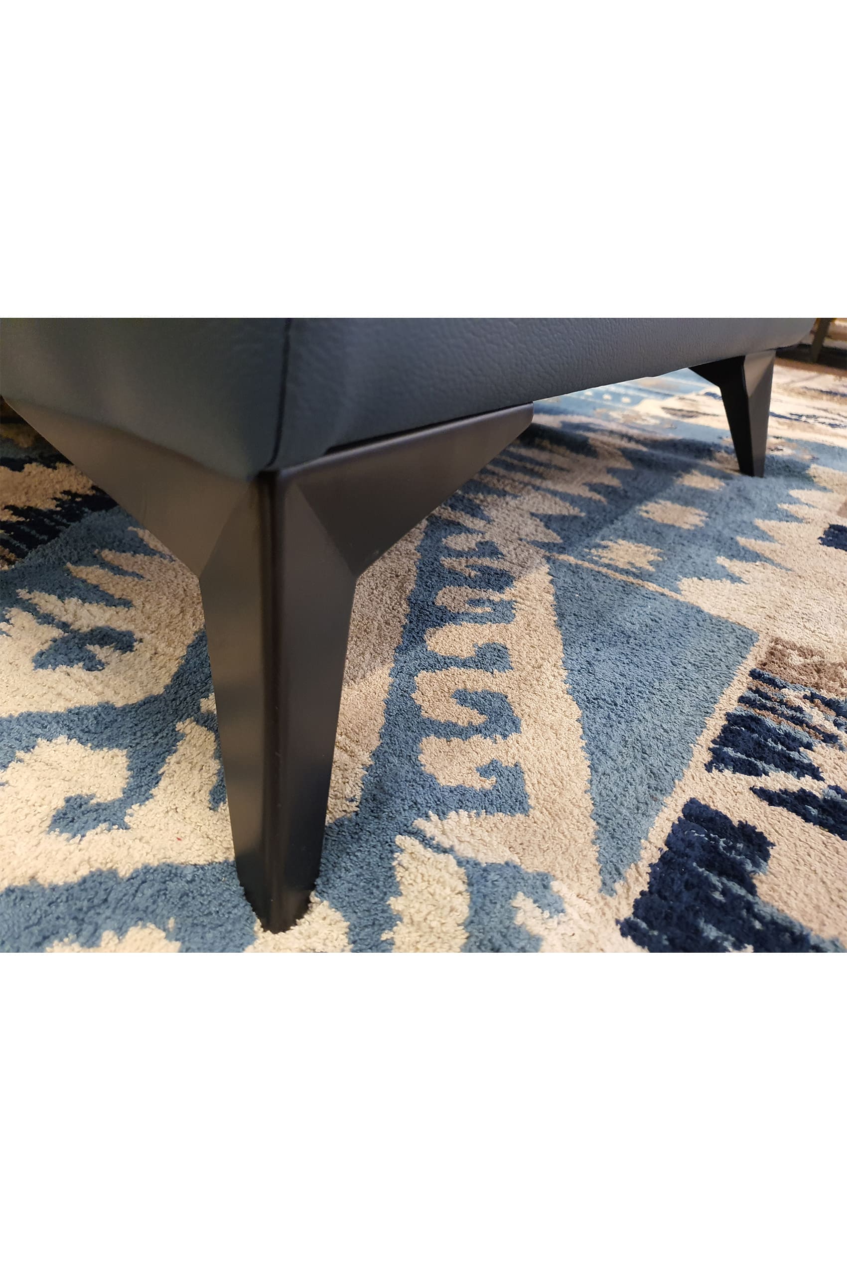 Gatto Leather Seater Sofa with High Backrest