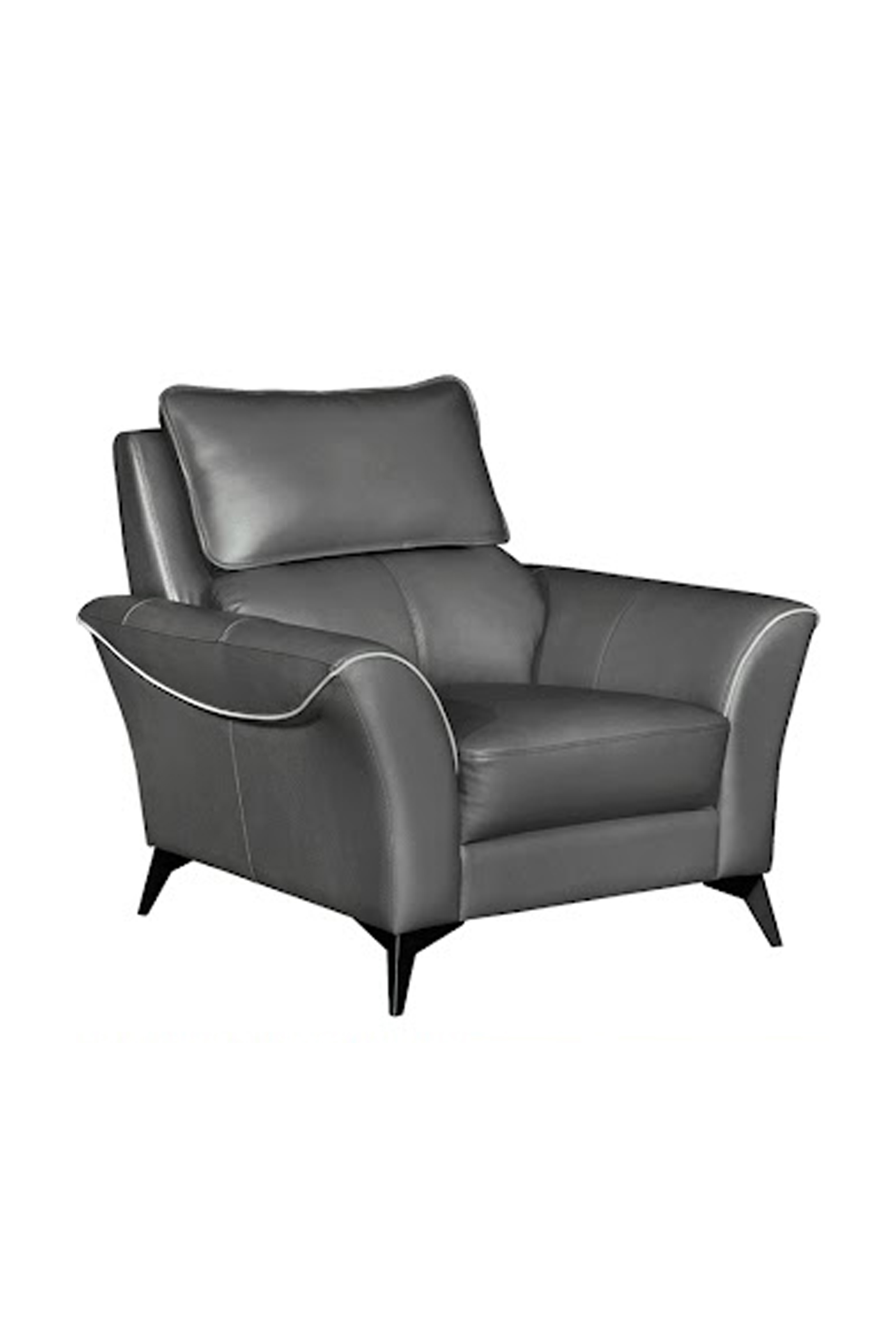 Gatto Leather Seater Sofa with High Backrest