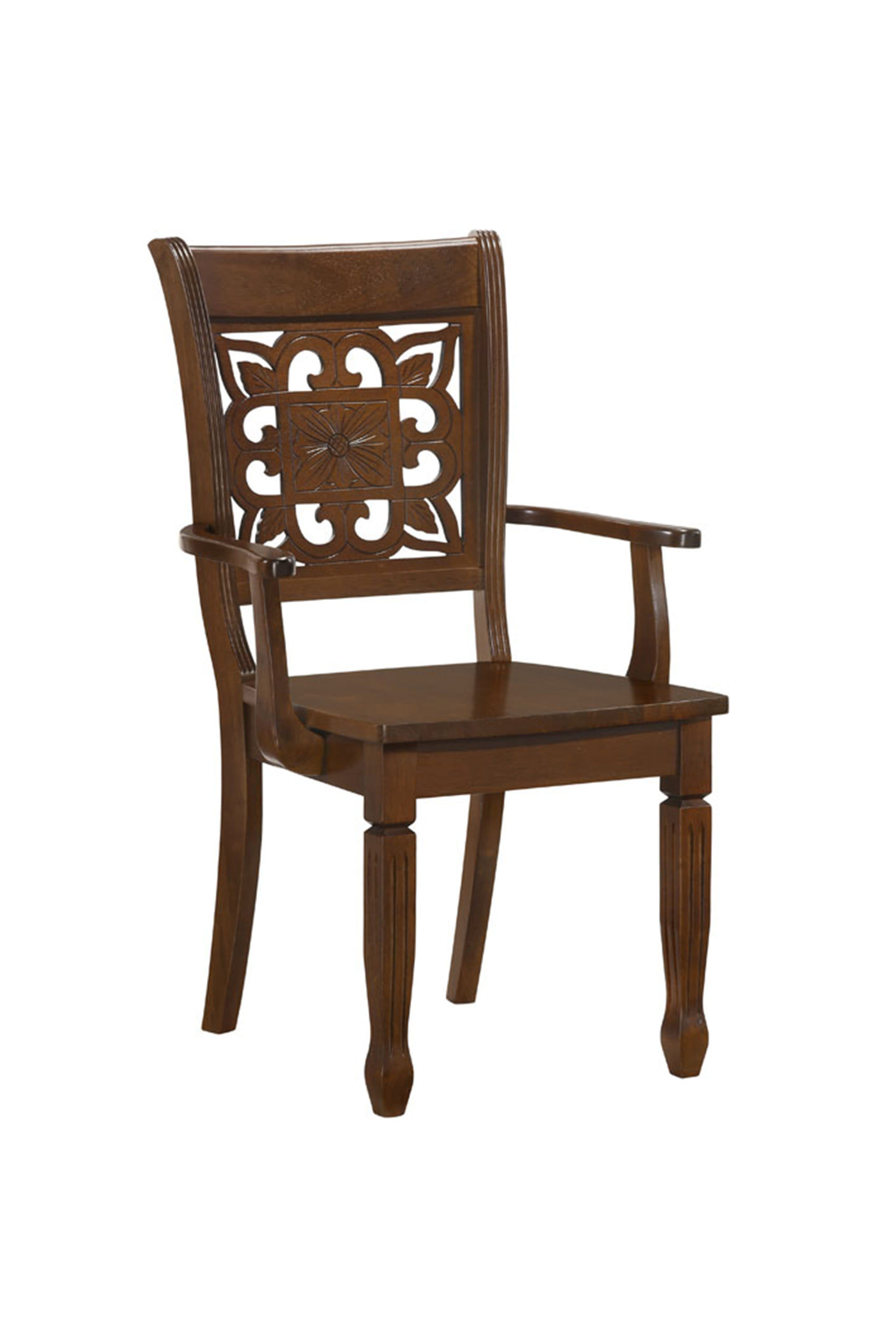 Liberi Dining Table + 6 Narita Dining Arm Chairs