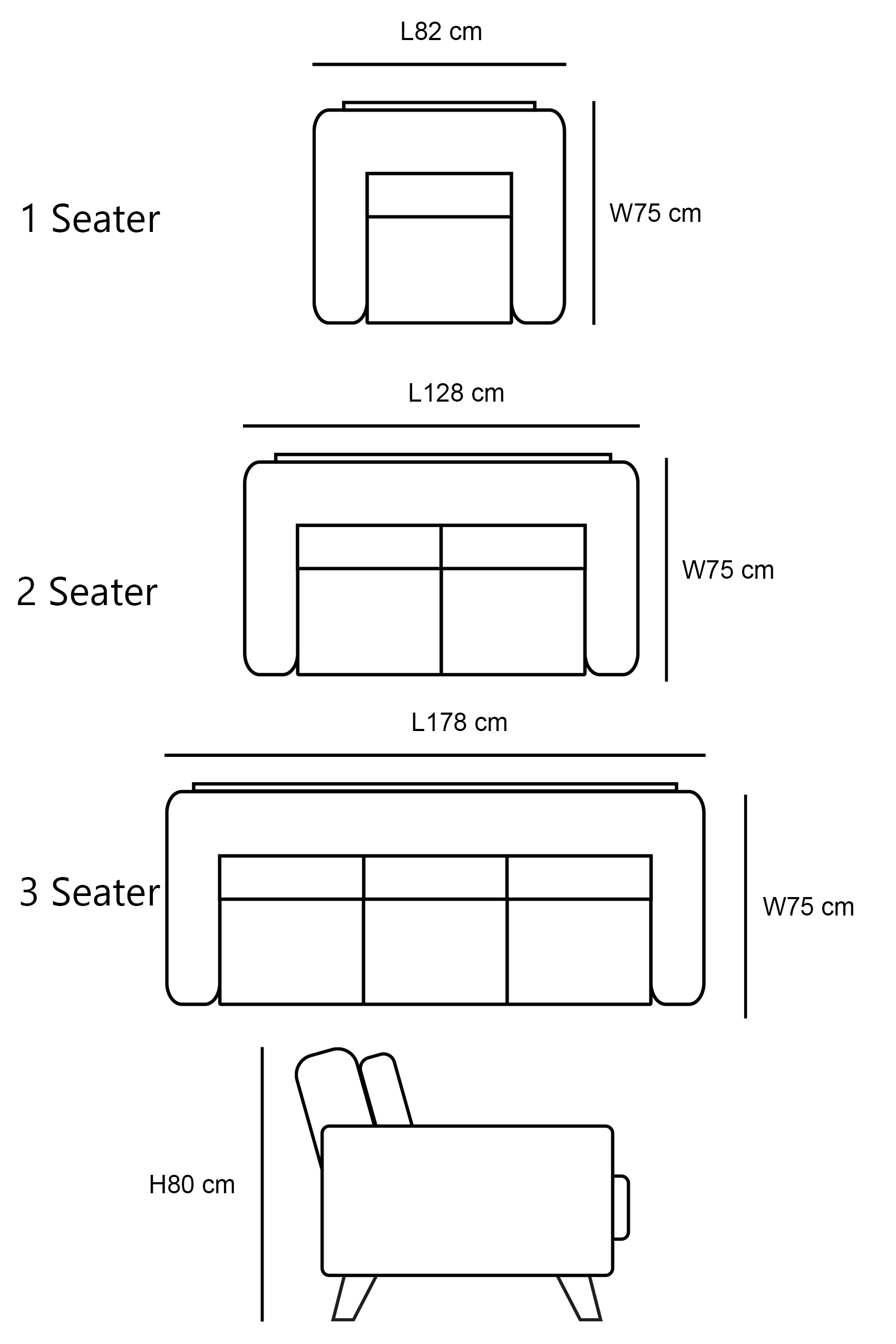 Orlando Leather Two Tone Sofa