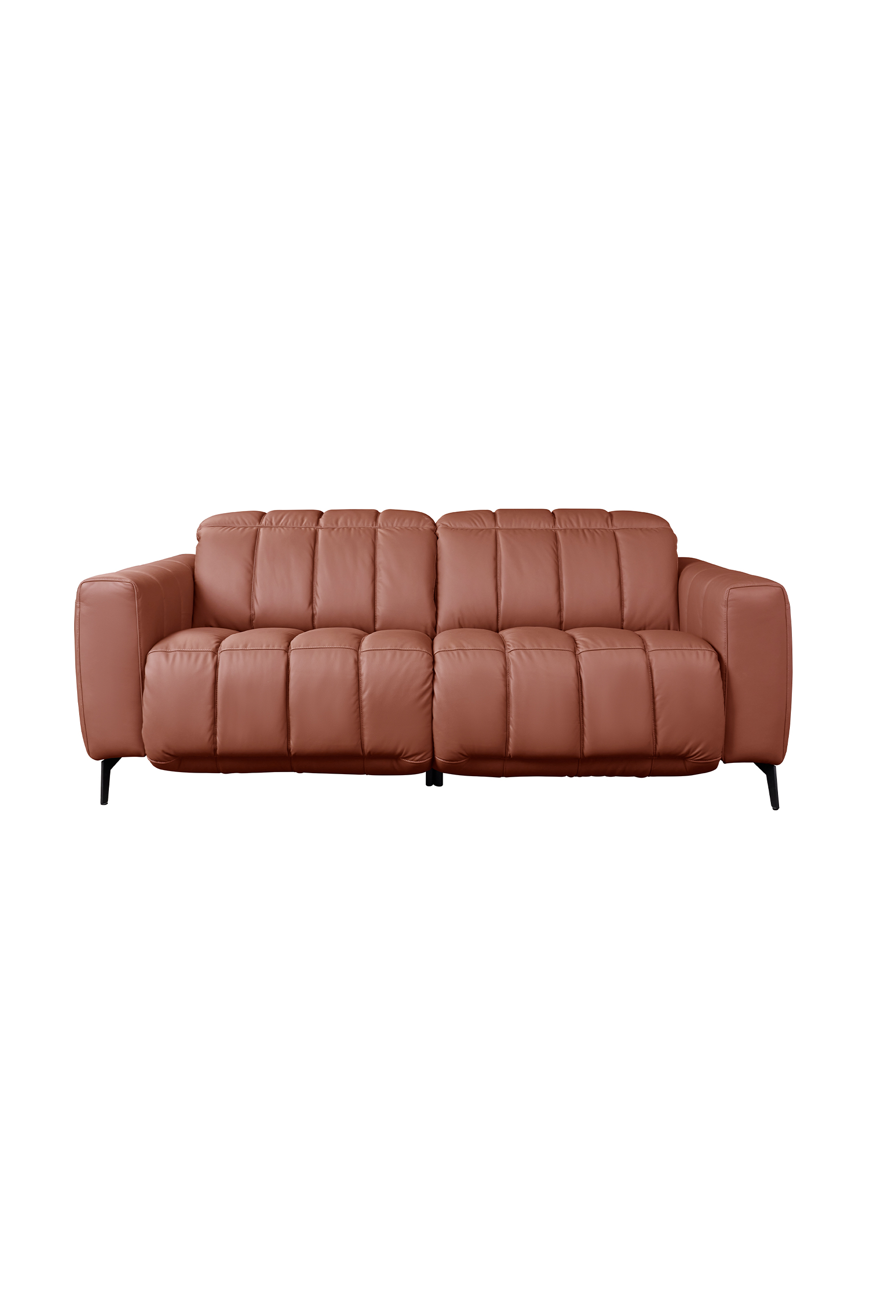 Pesaro Leather Sofa with Dual Recliner