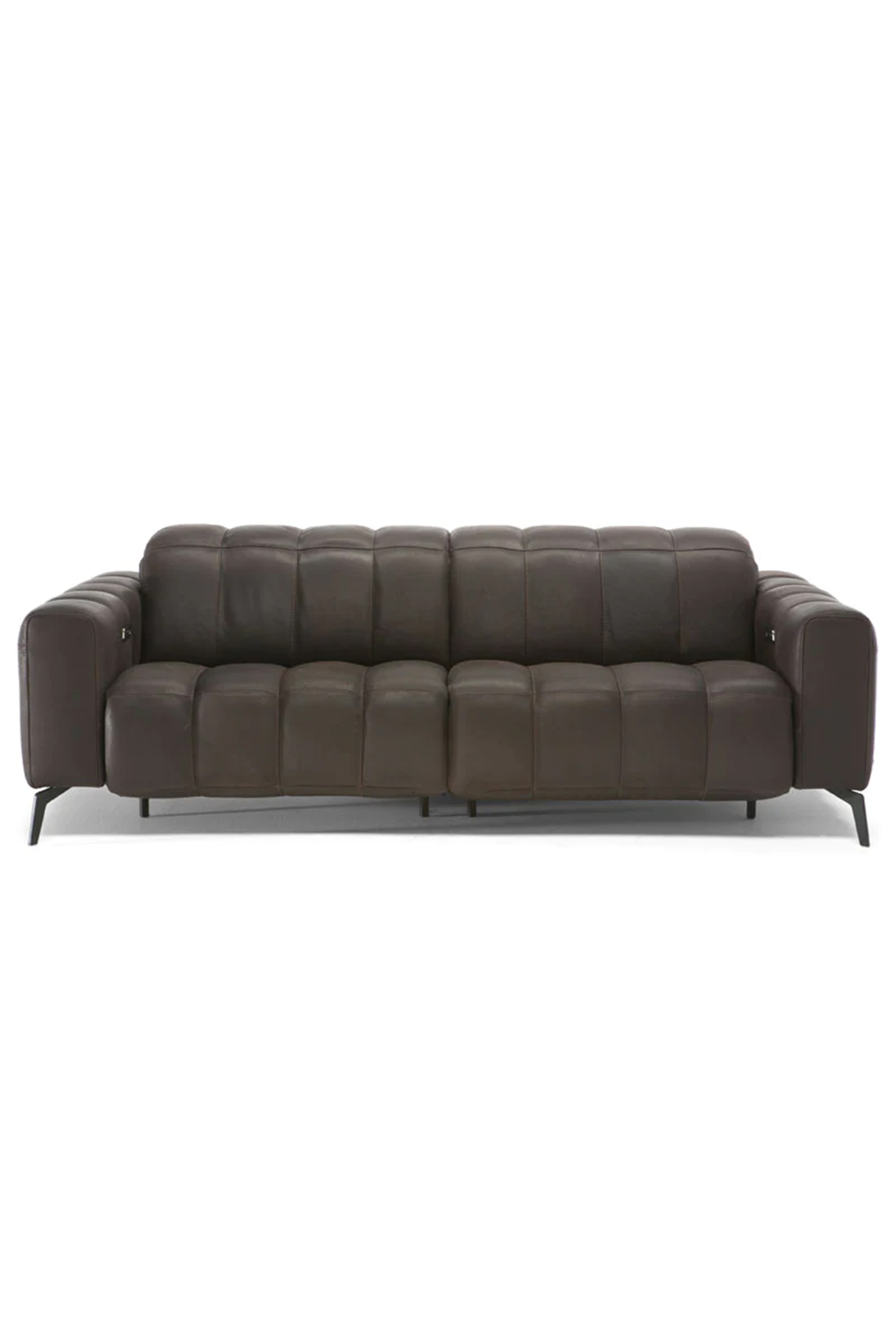 Pesaro Leather Sofa with Dual Recliner