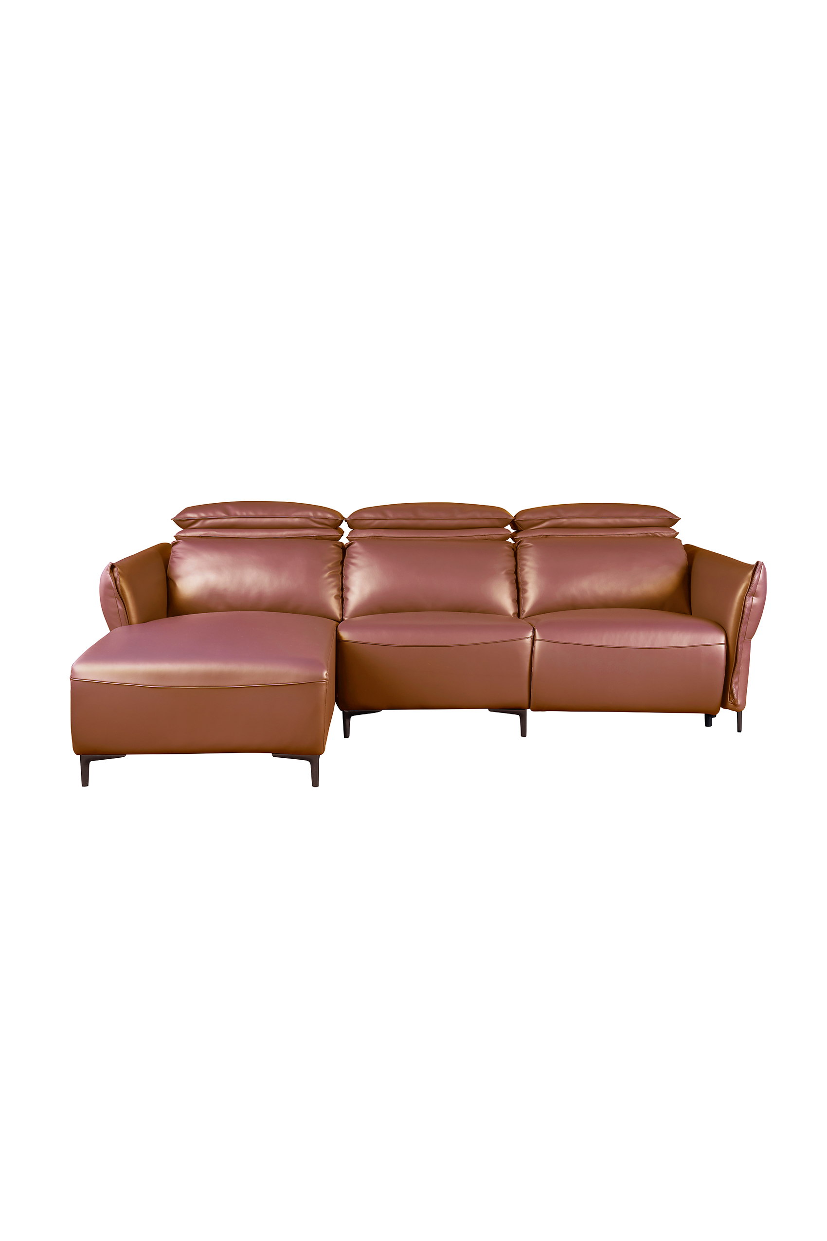 Sarnano L-Shape Leather Sofa
