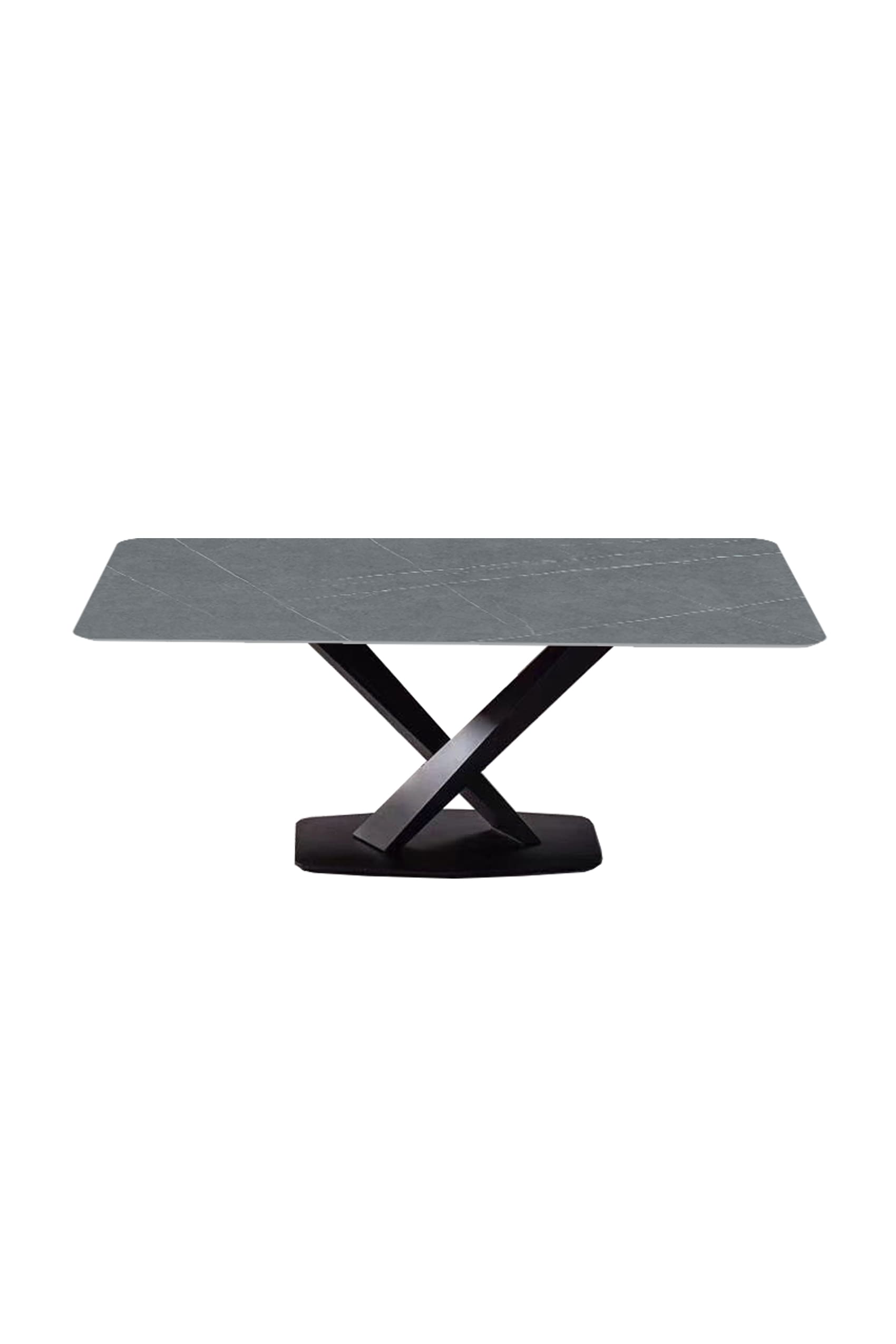 Vitoria Sintered Stone Matte Amani Grey Dining Table