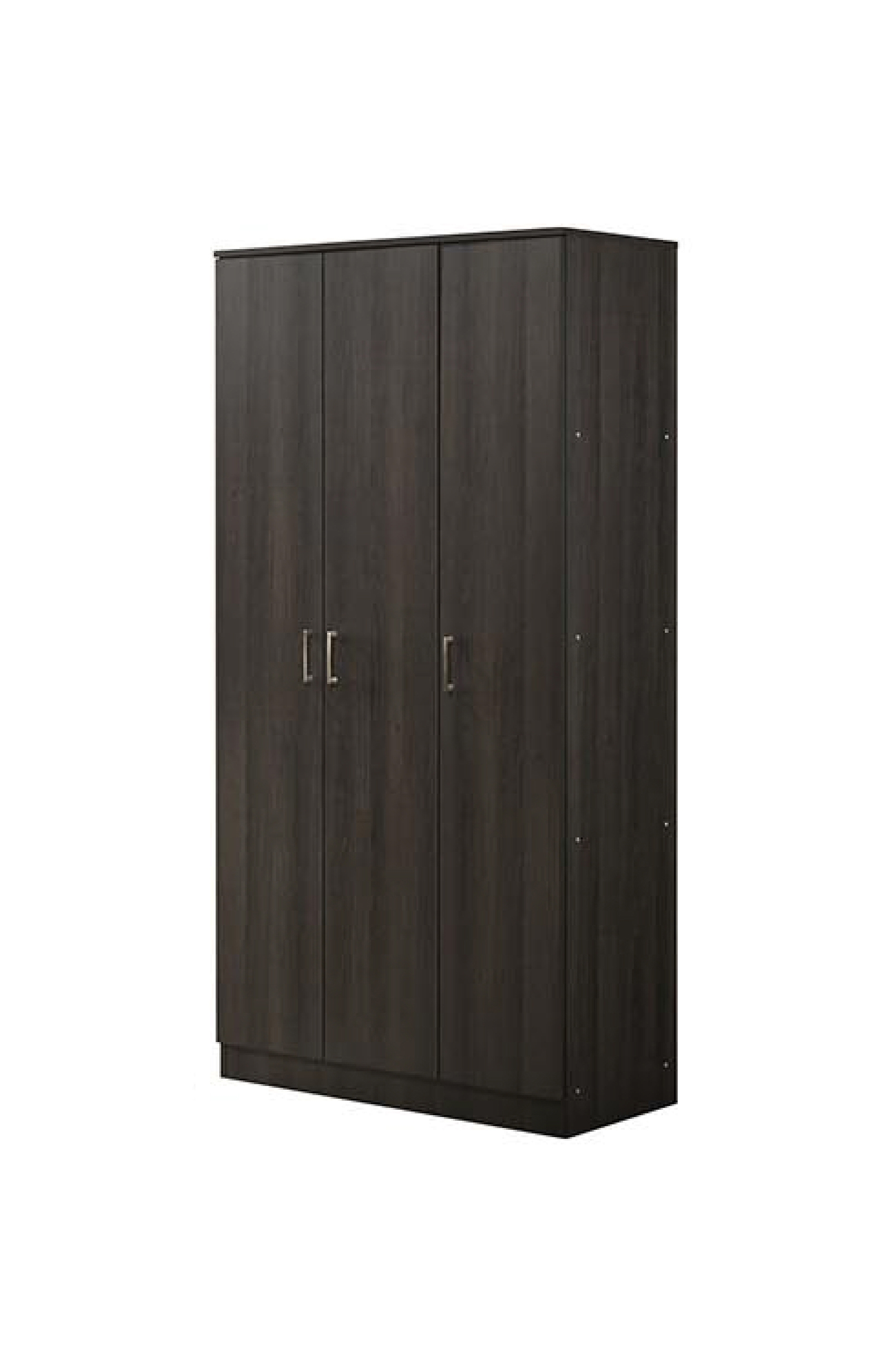 Jacob Walnut 3 Door Wardrobe