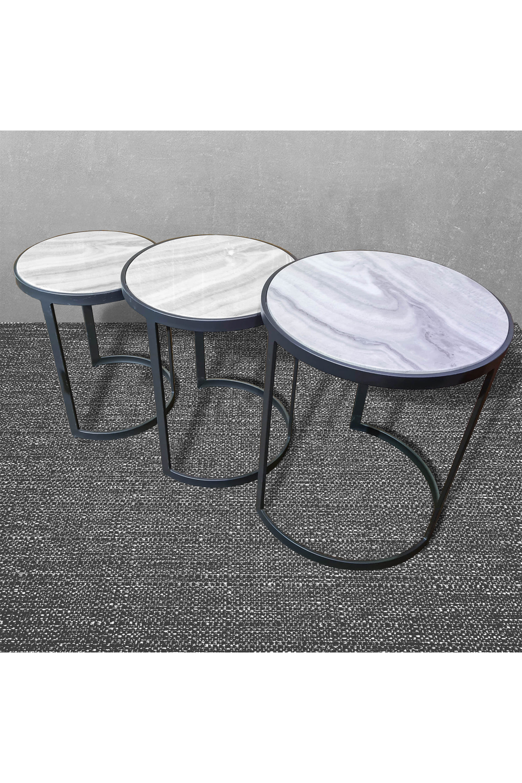 Zonis Nesting Marble Coffee Table