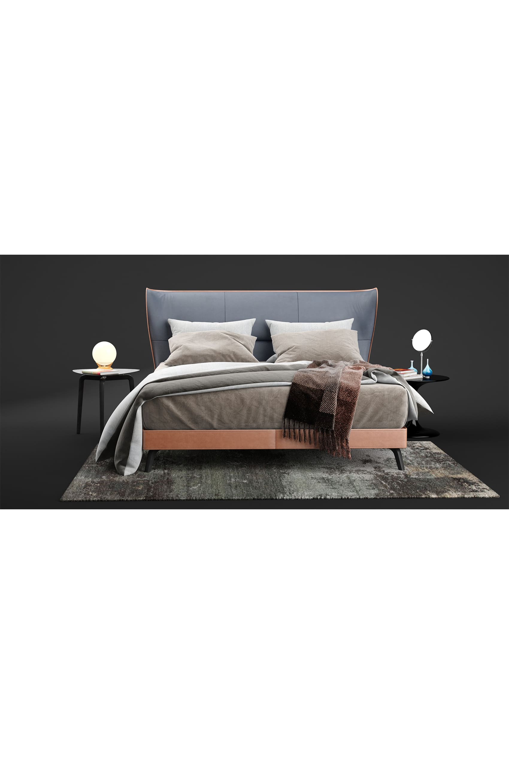 Lurano Designer Bed Frame