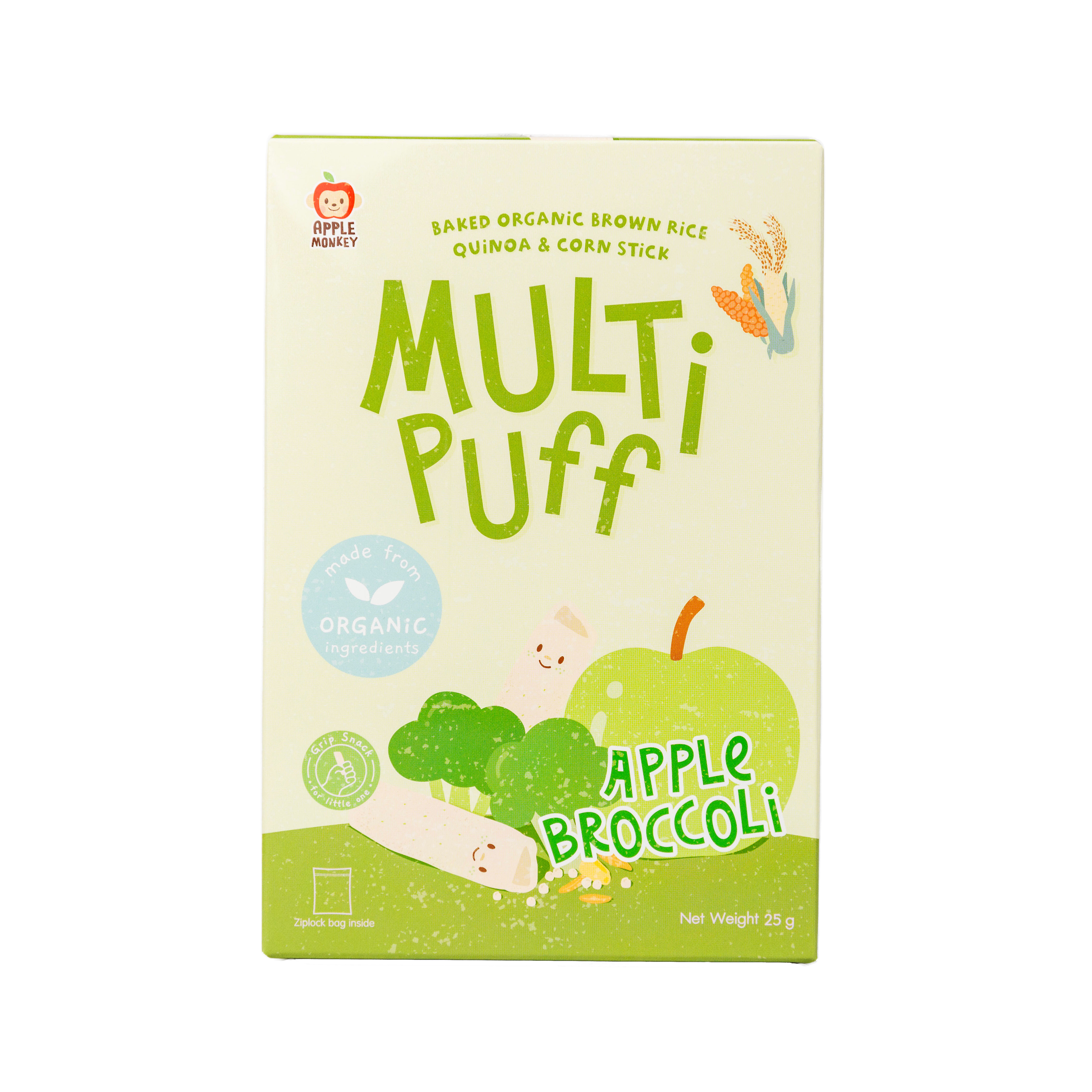 Apple Monkey Multi Puff - Apple Broccoli 15/2/23