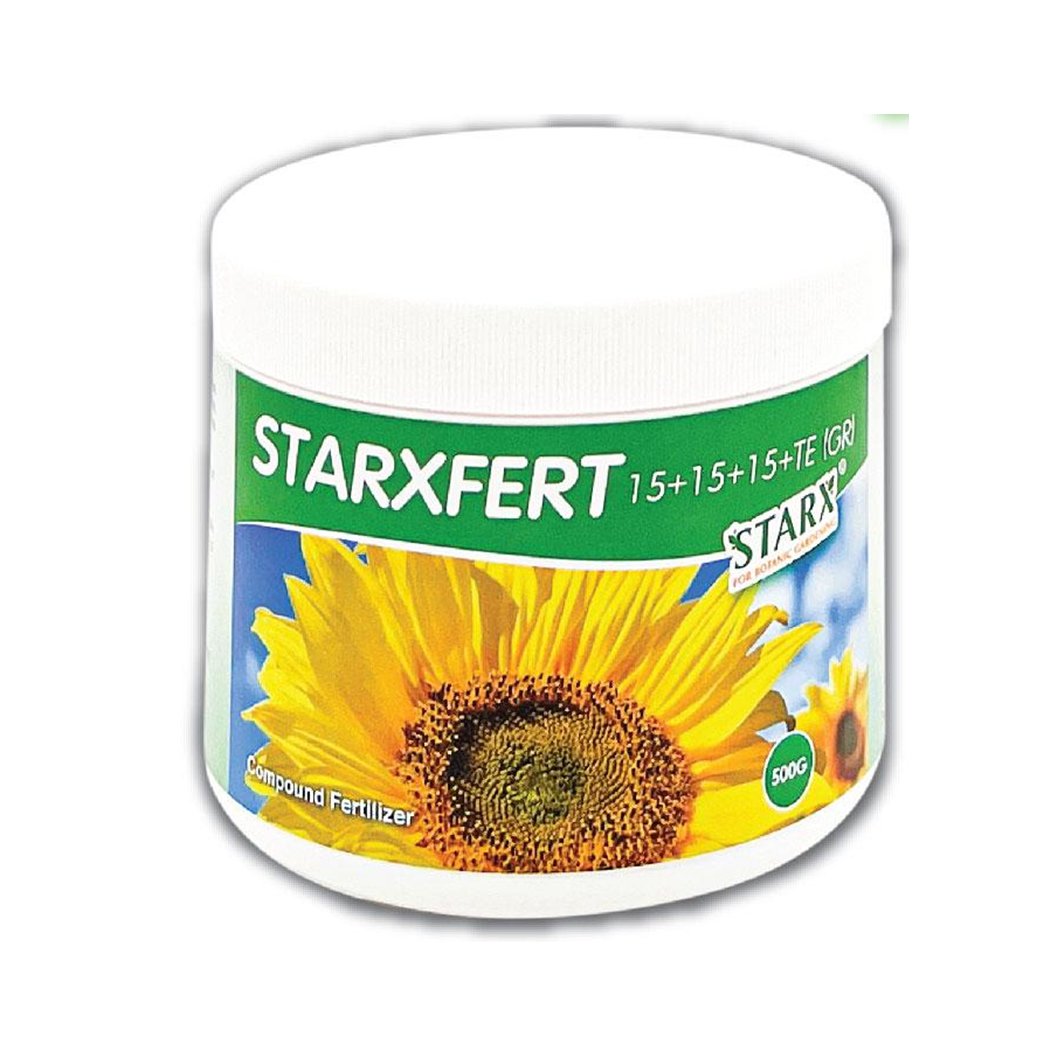 STARXFERT 15+15+15+TE General Purpose Compound Fertiliser Granule (500g / 1kg)