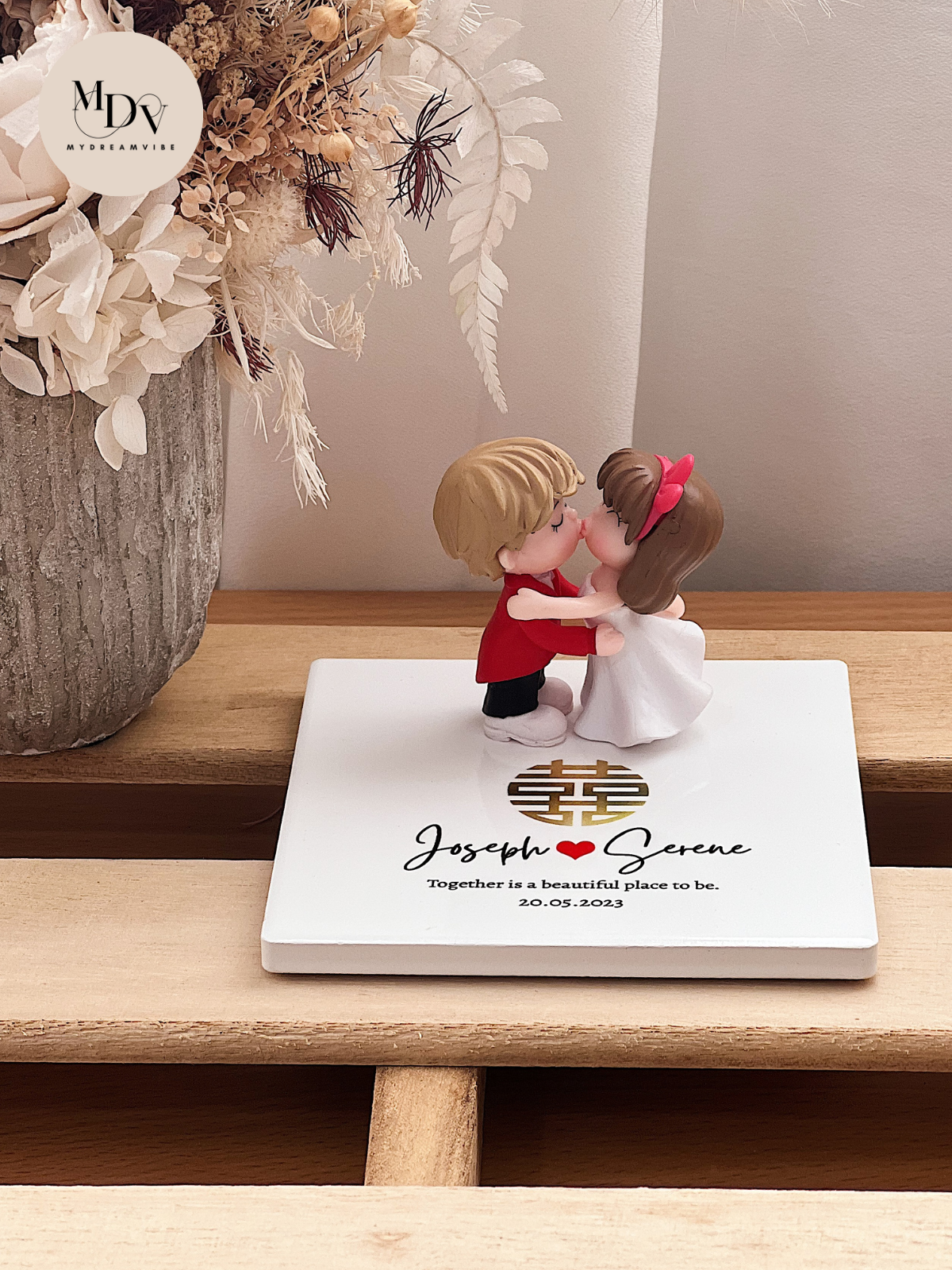 Wedding Gift - Prince & Princess Deco Display